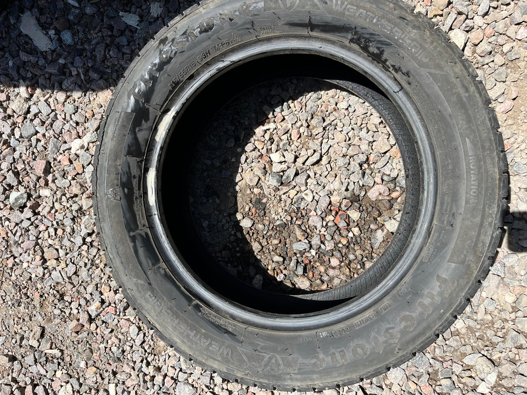 215/55ZR16 Single (1 Used Tire) Firestone WeatherGrip