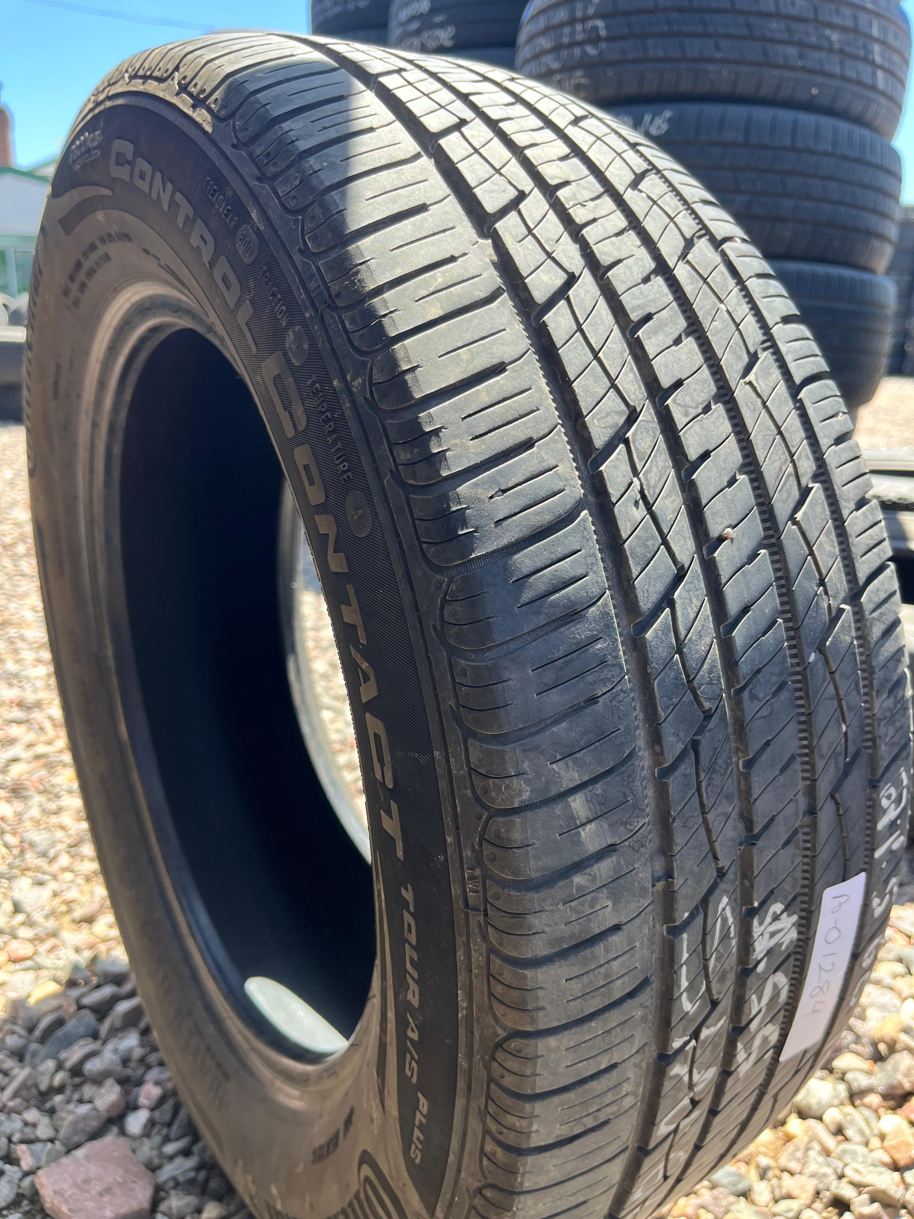 215/55R16 Single (1 Used Tire) Continental Control Contact