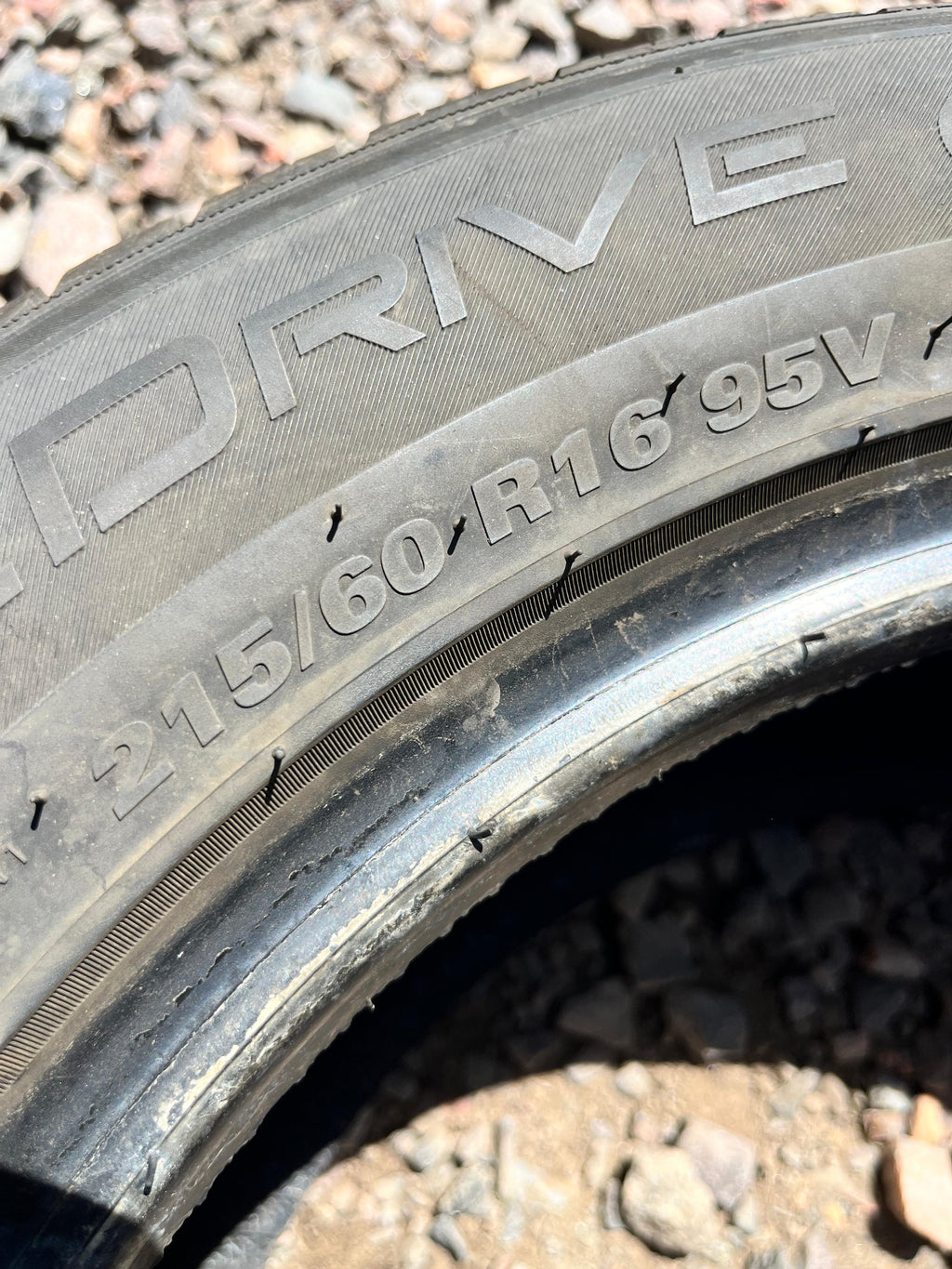 215/60R16 Single (1 Used Tire) Super Drive Super Drive Touring