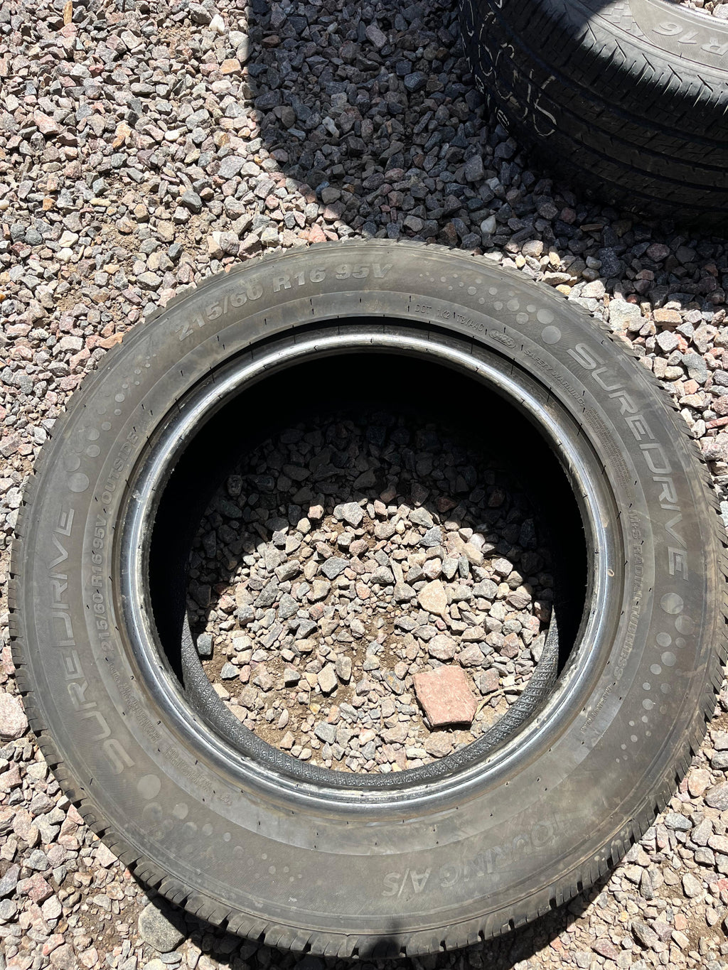 215/60R16 Single (1 Used Tire) Super Drive Super Drive Touring