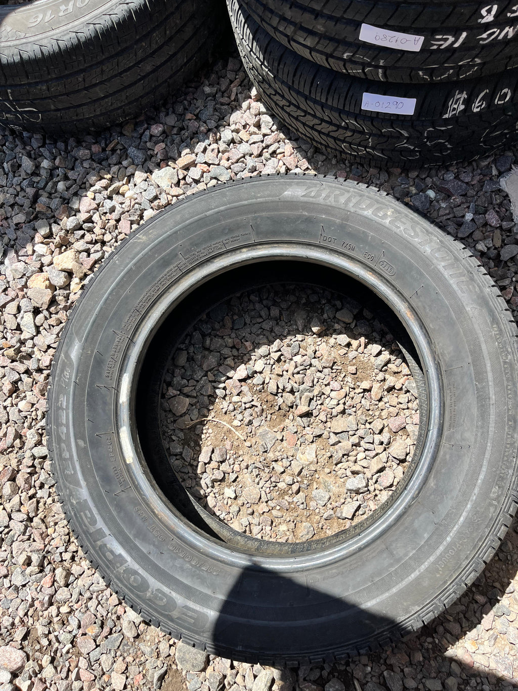 215/60R16 Single (1 Used Tire) Bridgestone Ecopia