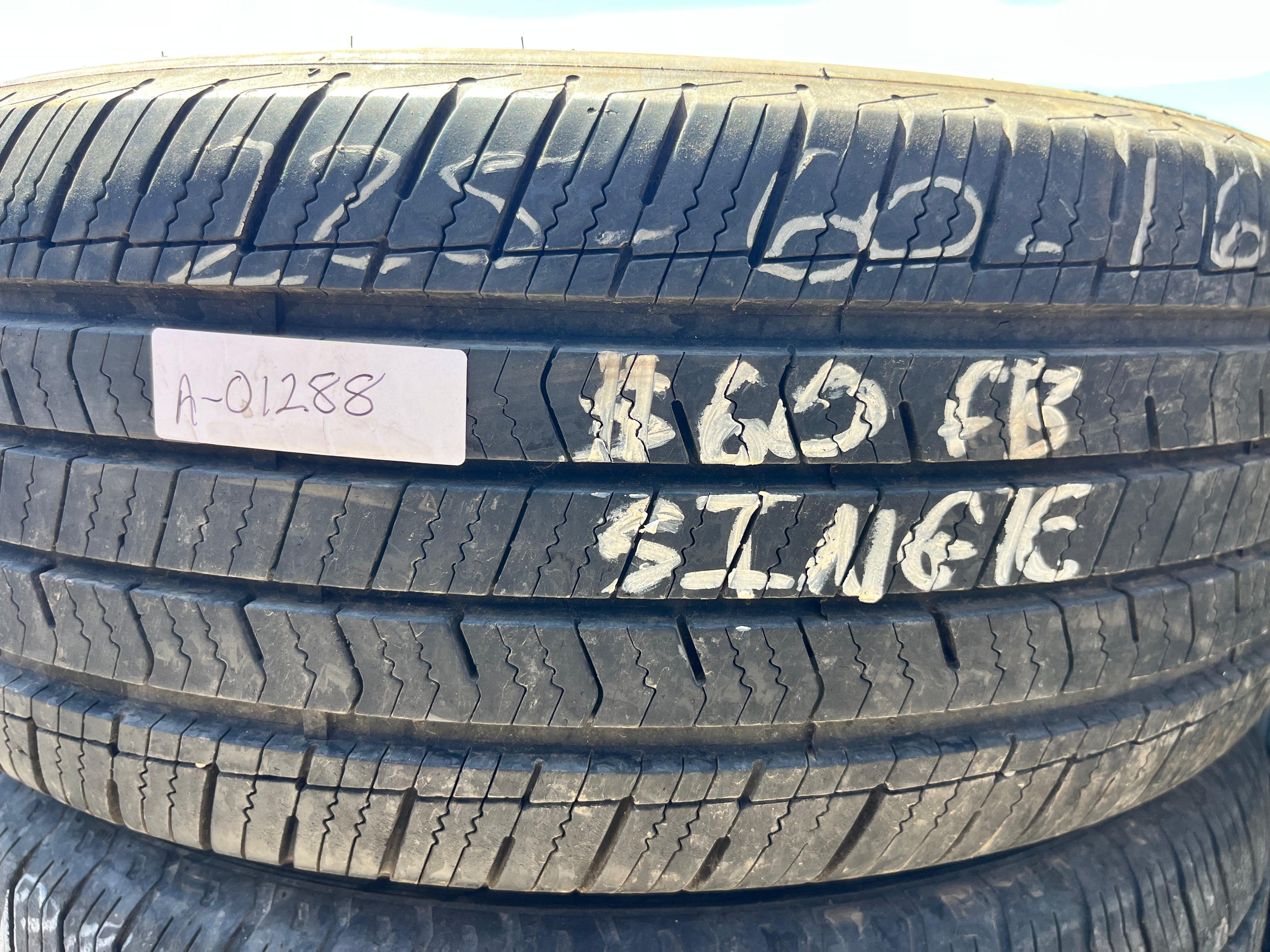 225/60R16 Single (1 Used Tire) Arizonian Silver Edition