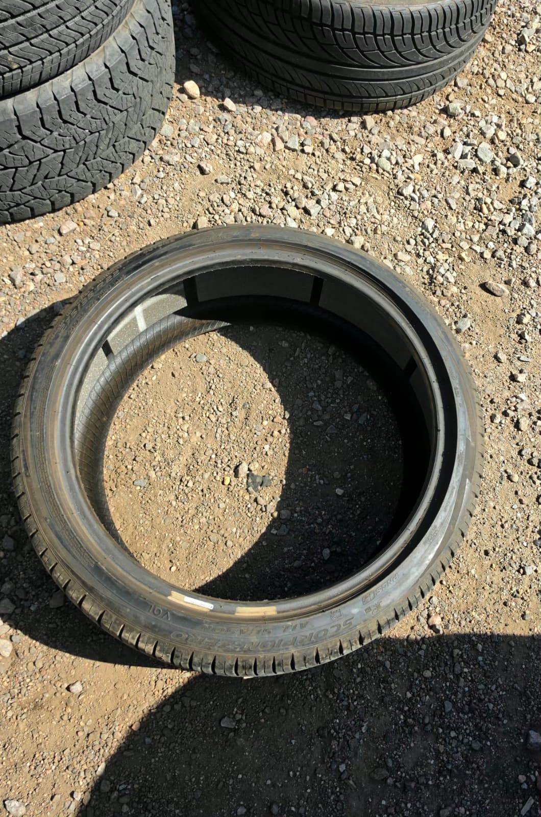 275/35R22 Single (1 Used Tire) Pirelli Scorpion Zero