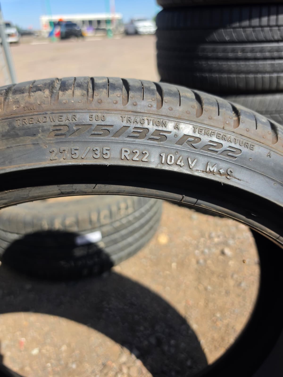 275/35R22 Single (1 Used Tire) Pirelli Scorpion Zero