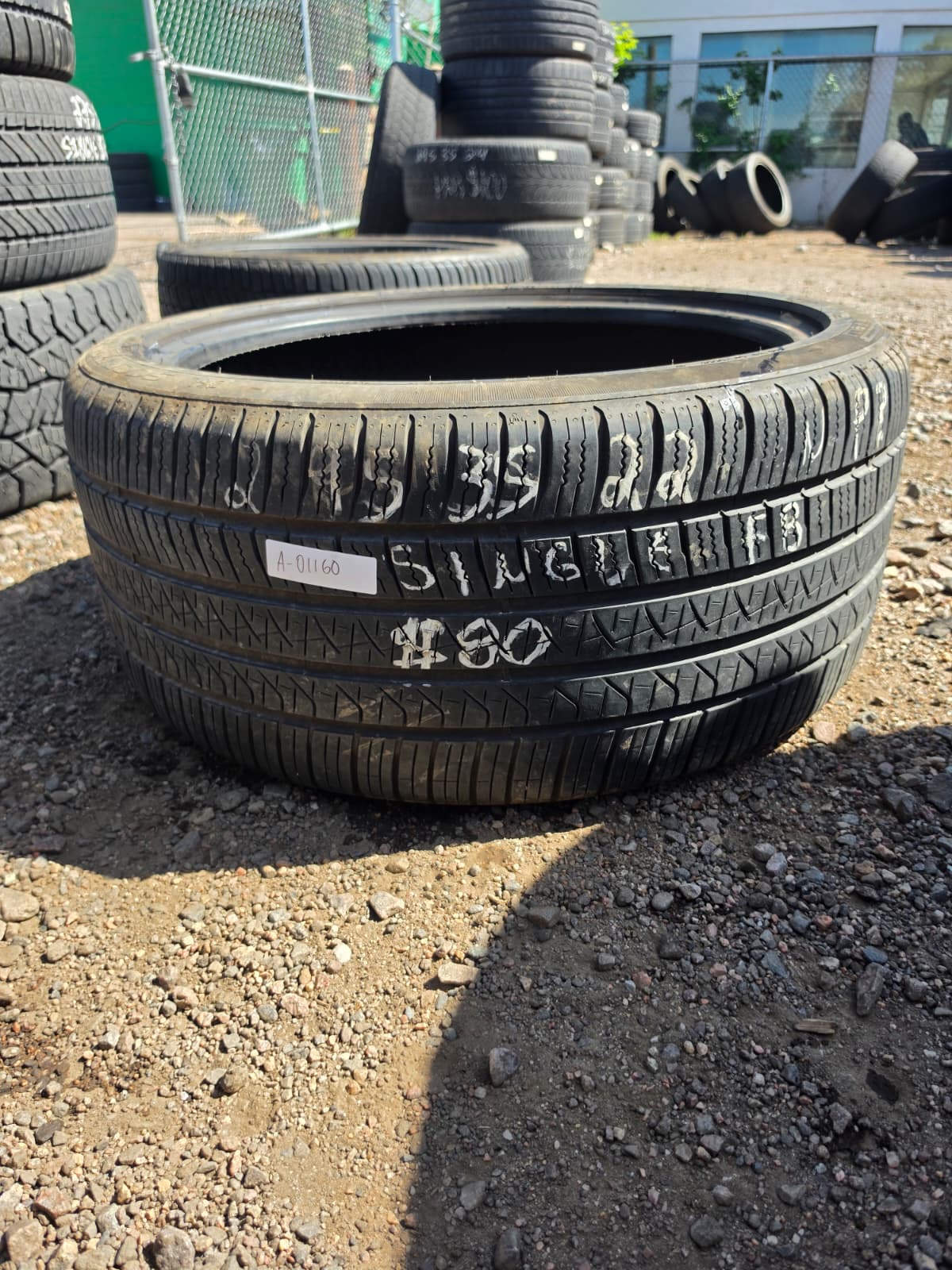 295/35R22 Single (1 Used Tire) Pirelli Scorpion Zero