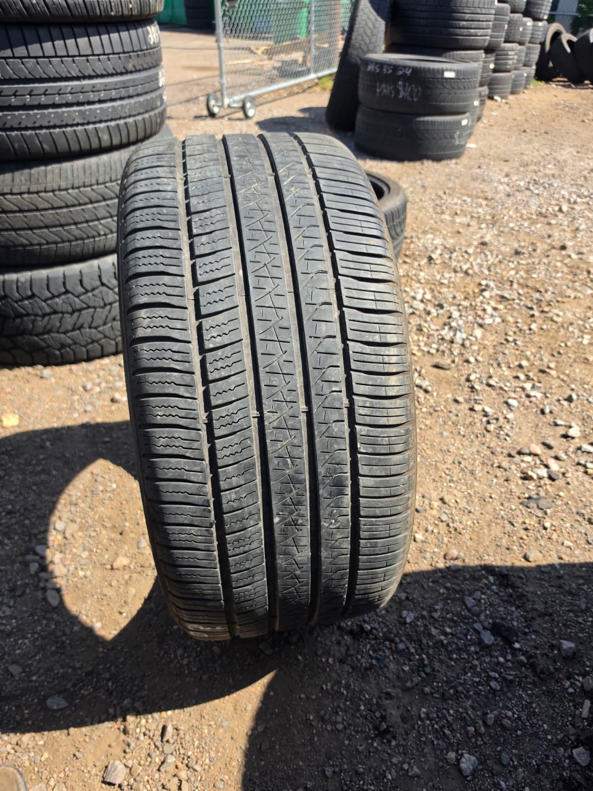 295/35R22 Single (1 Used Tire) Pirelli Scorpion Zero