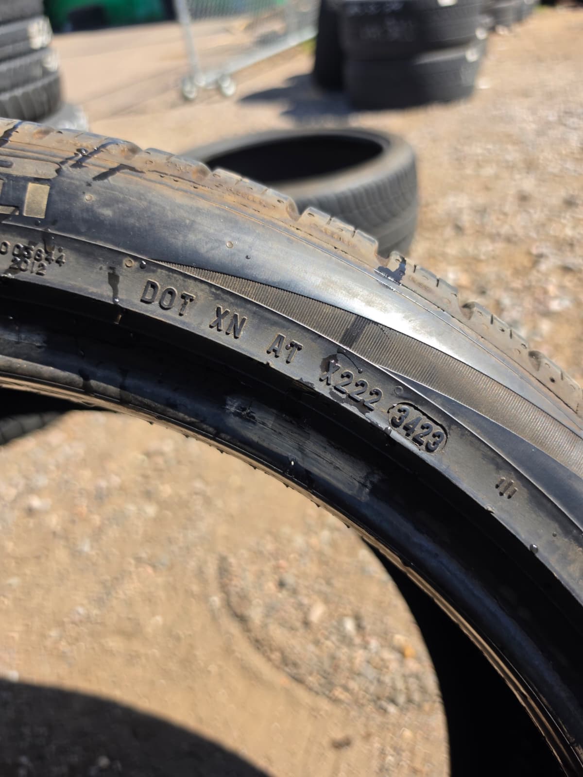 295/35R22 Single (1 Used Tire) Pirelli Scorpion Zero