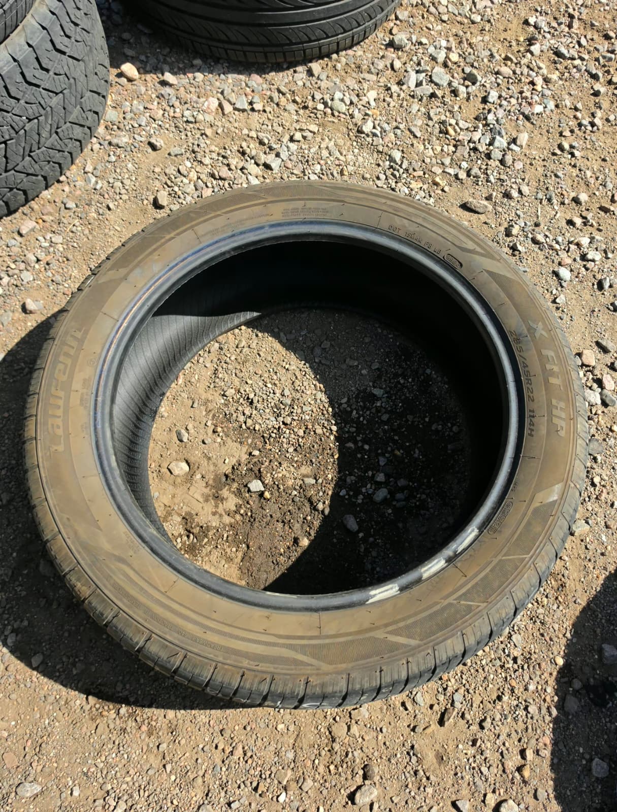 285/45R22 Single (1 Used Tire) Laufenn