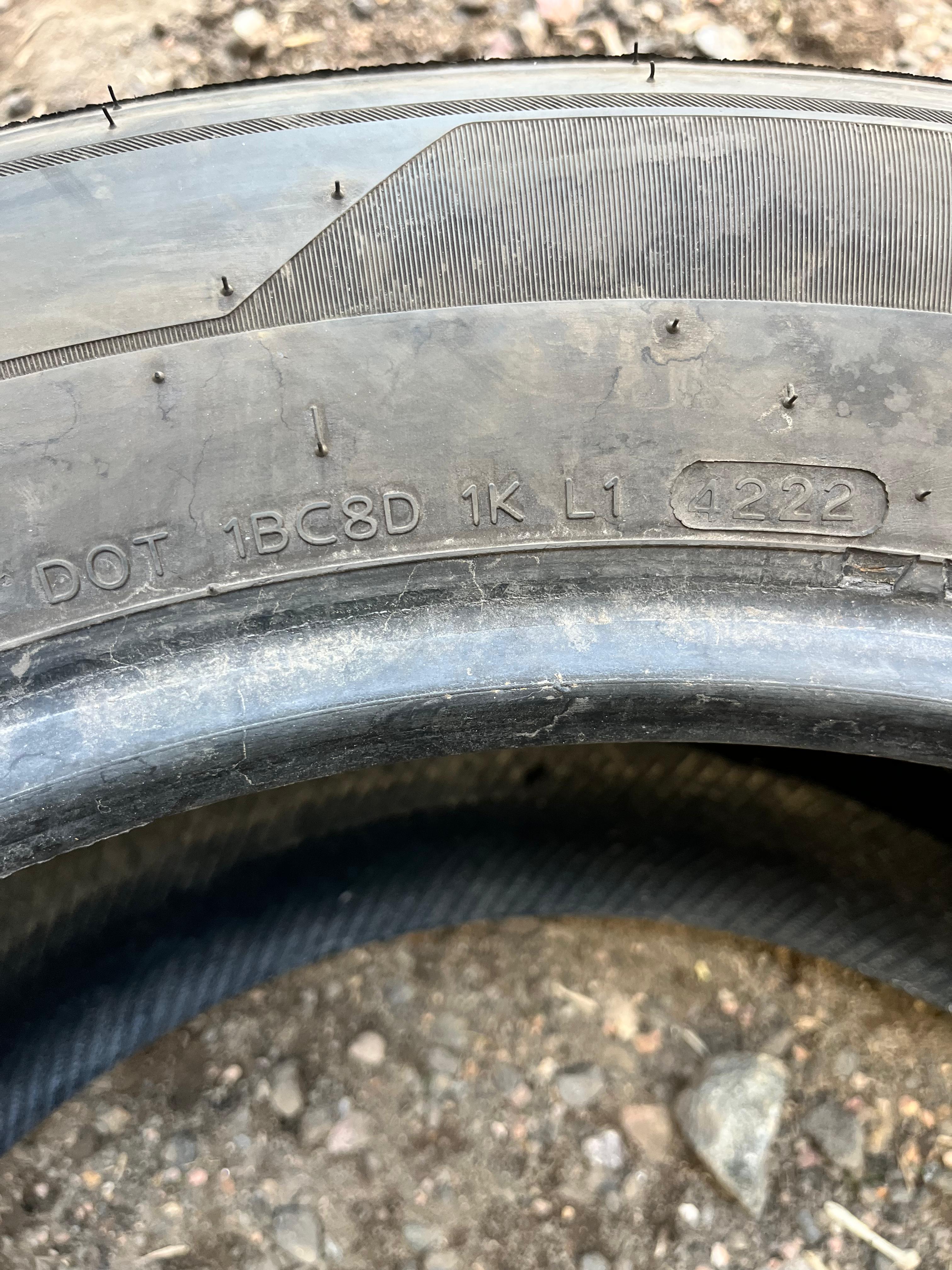 275/55R20 Pair (2 Used Tires) Laufenn X FIT HT