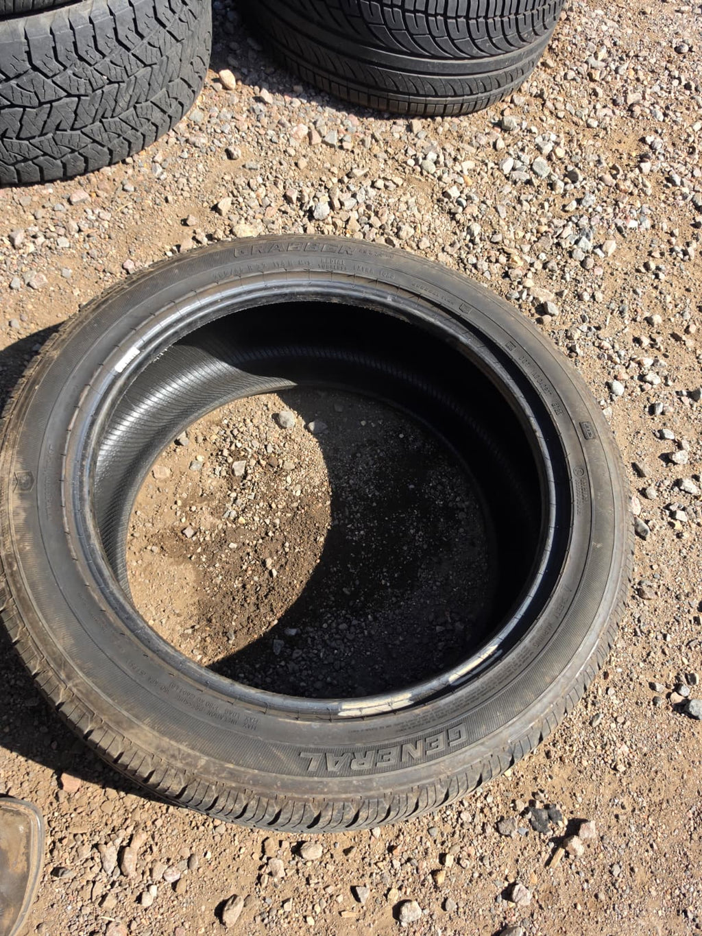 285/45R22 Single (1 Used Tire) General Grabber HTS