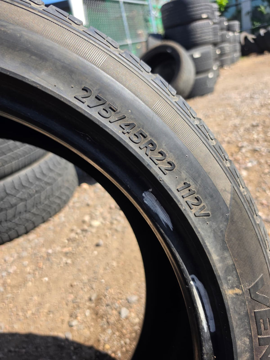 275/45R22 Single (1 Used Tire) Hankook Ventus ST