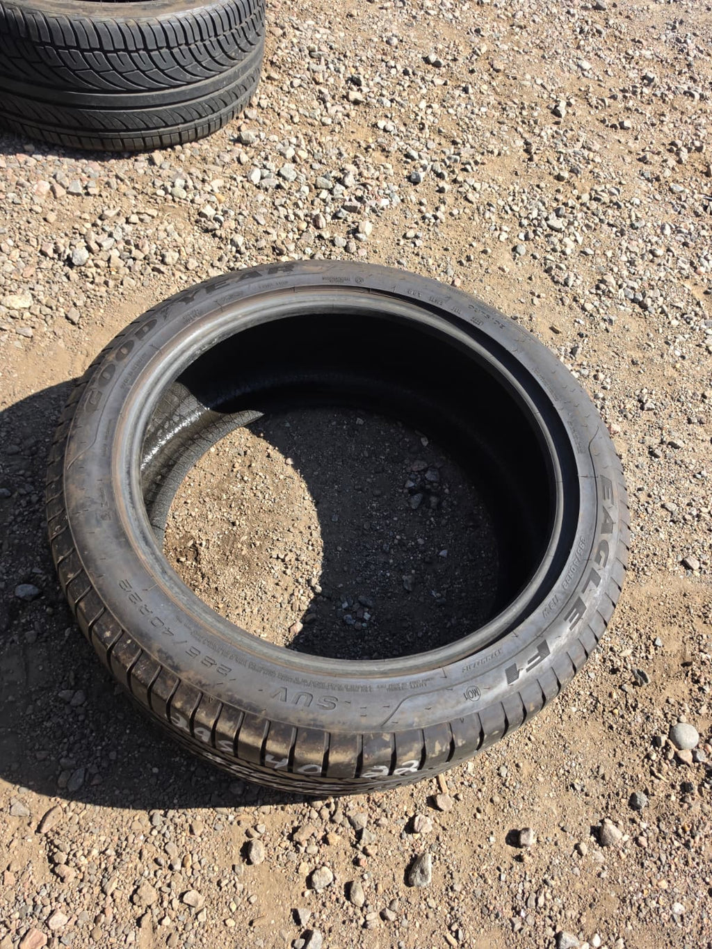 295/40R22 Single (1 Used Tire) Goodyear Eagle F1