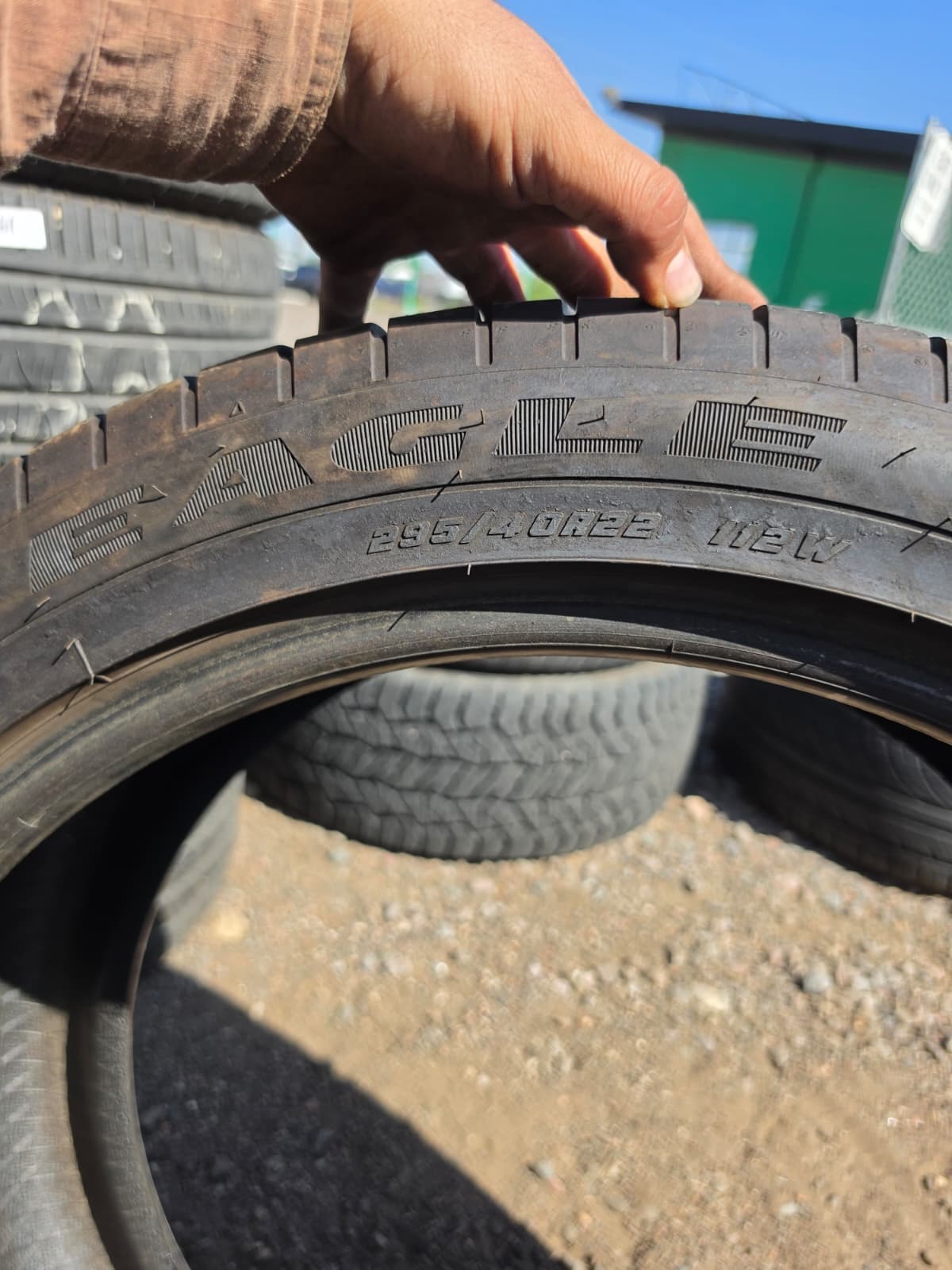 295/40R22 Single (1 Used Tire) Goodyear Eagle F1