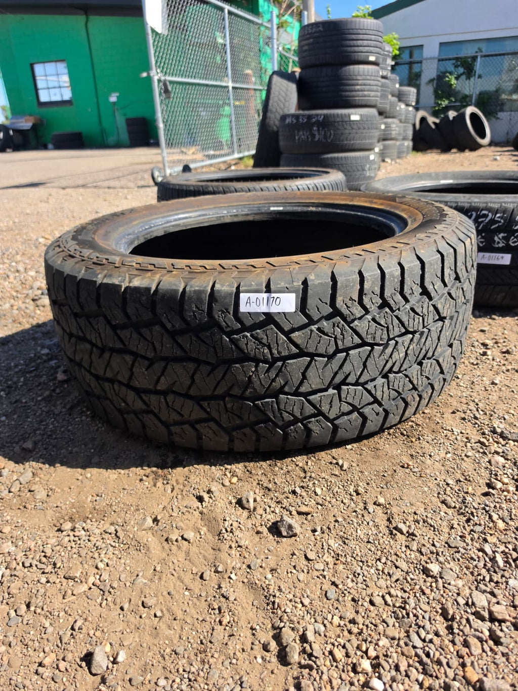 LT35X12.50R22 Single (1 Used Tire) Hankook DynaPro AT2