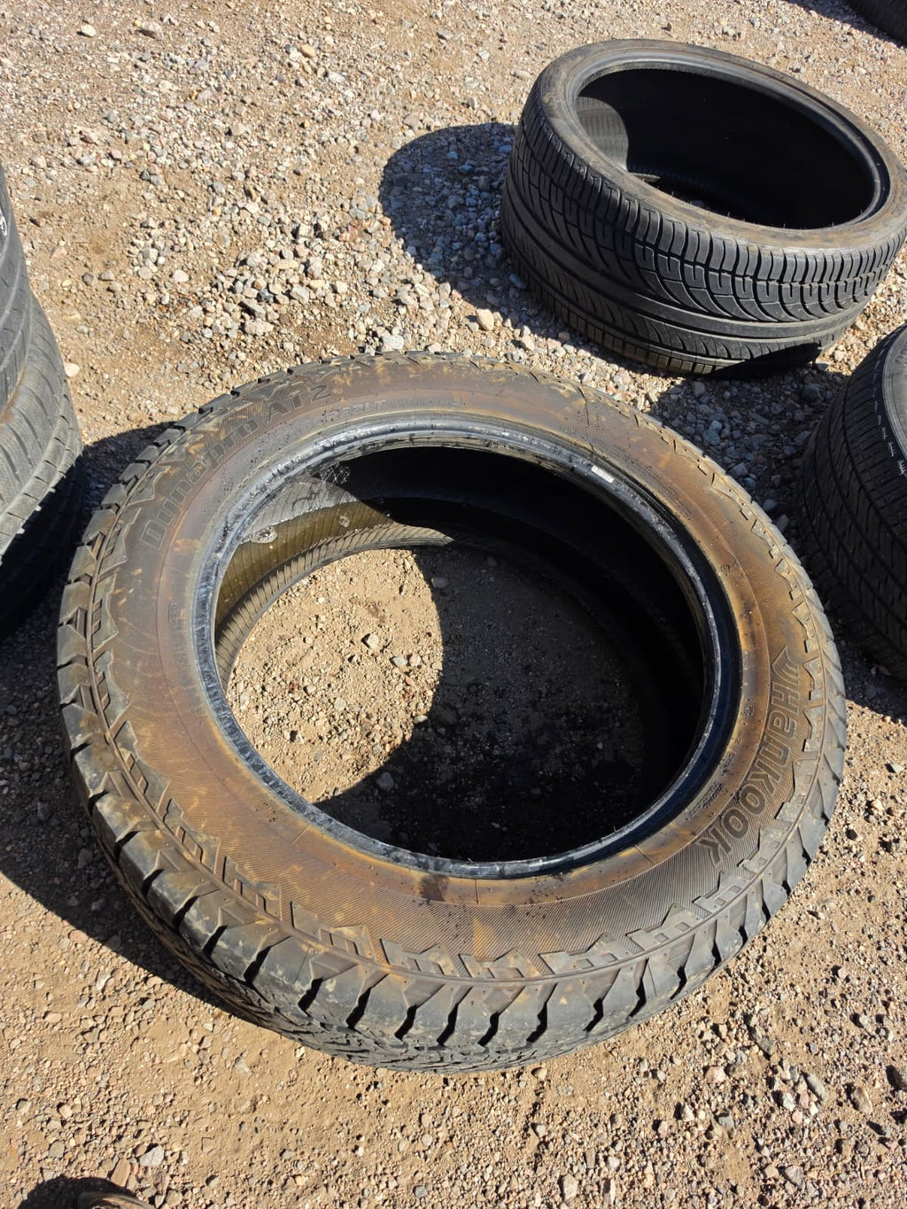LT35X12.50R22 Single (1 Used Tire) Hankook DynaPro AT2