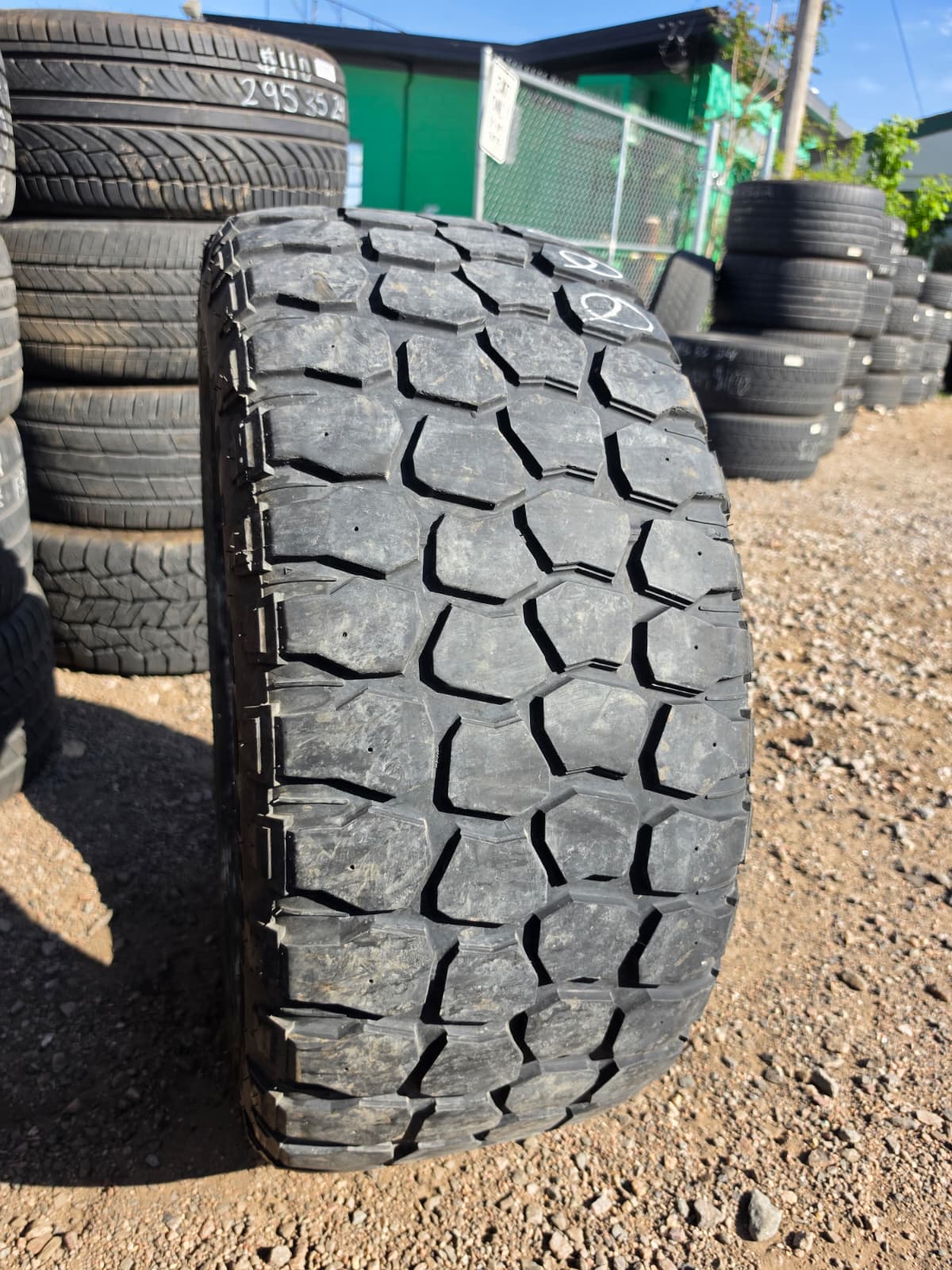 LT35X12.50R22 Single (1 Used Tire) Ironman All Country