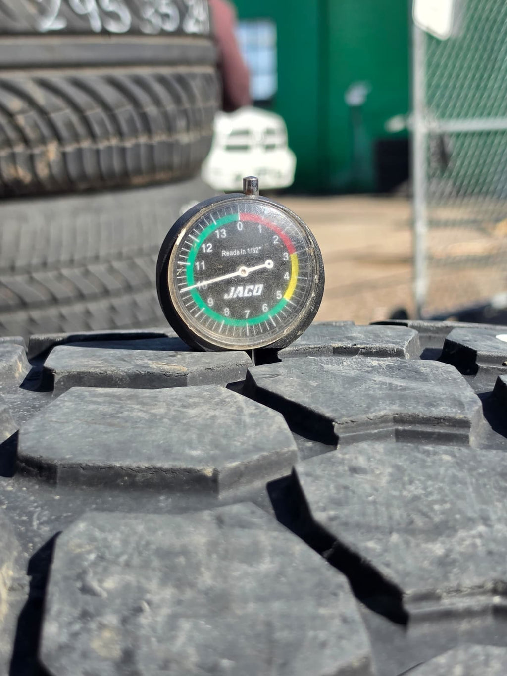 LT35X12.50R22 Single (1 Used Tire) Ironman All Country