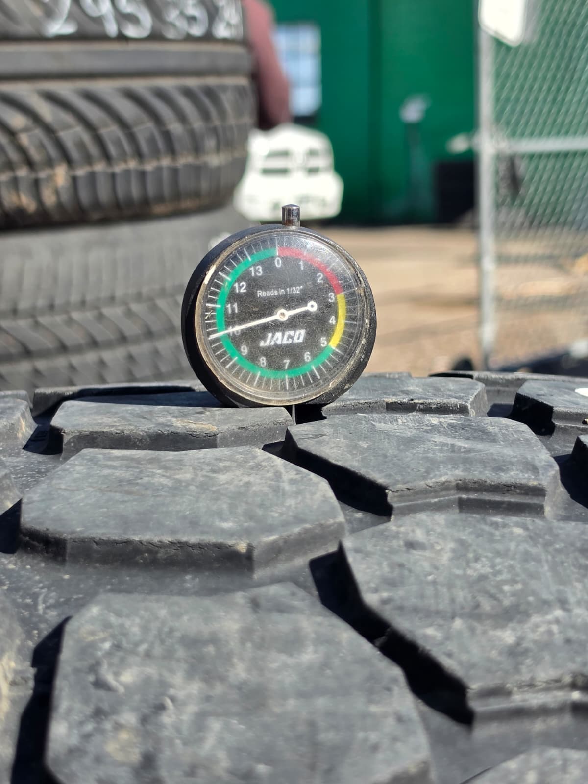 LT35X12.50R22 Single (1 Used Tire) Ironman All Country