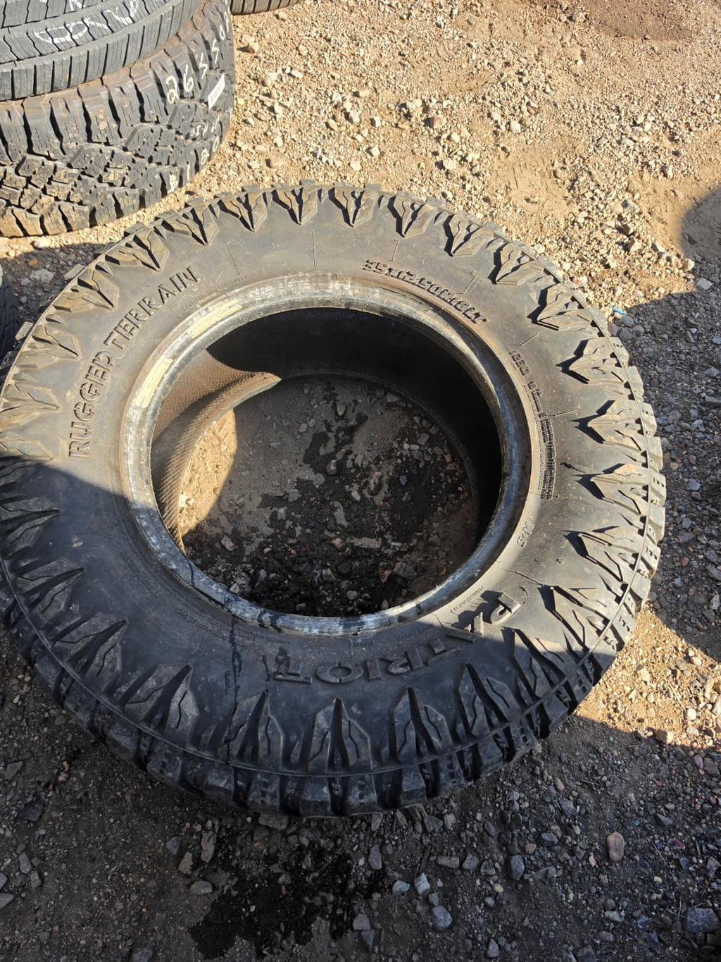 LT35X12.50R18 Single (1 Used Tire) Patriot Rugged Terrain