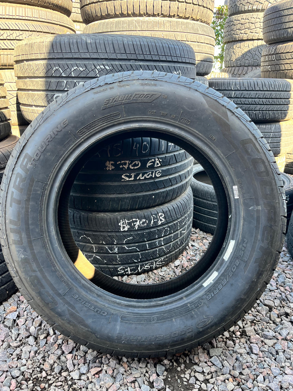 205/65R16 Single (1 Used Tire) Cooper CS5 Ultra Touring