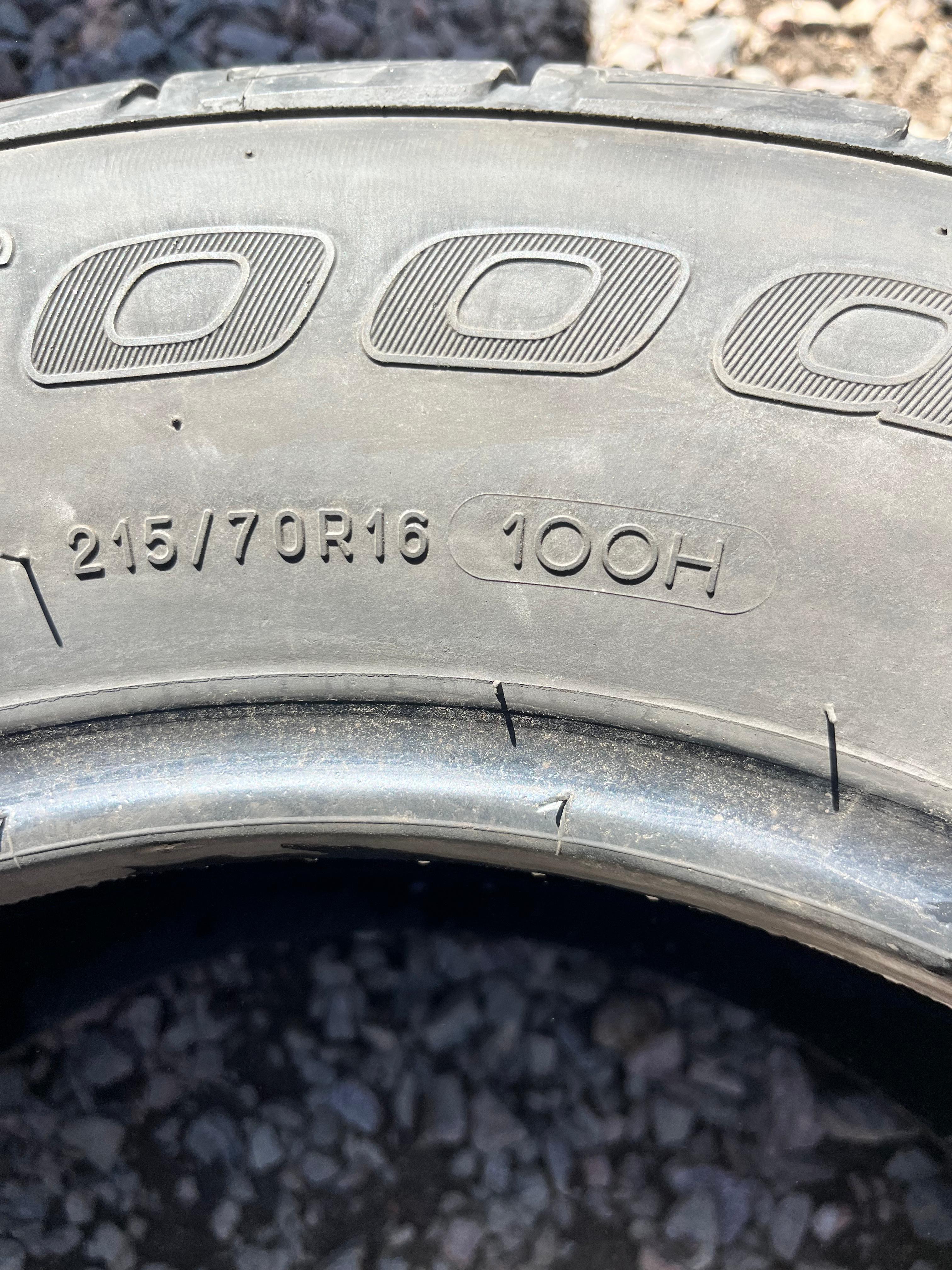 215/70R16 Single (1 Used Tire) BFGoodrich Advantage