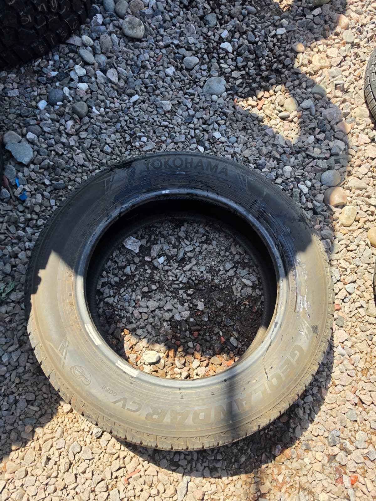 235/60ZR18 Single (1 Used Tire) Yokohama Geolander