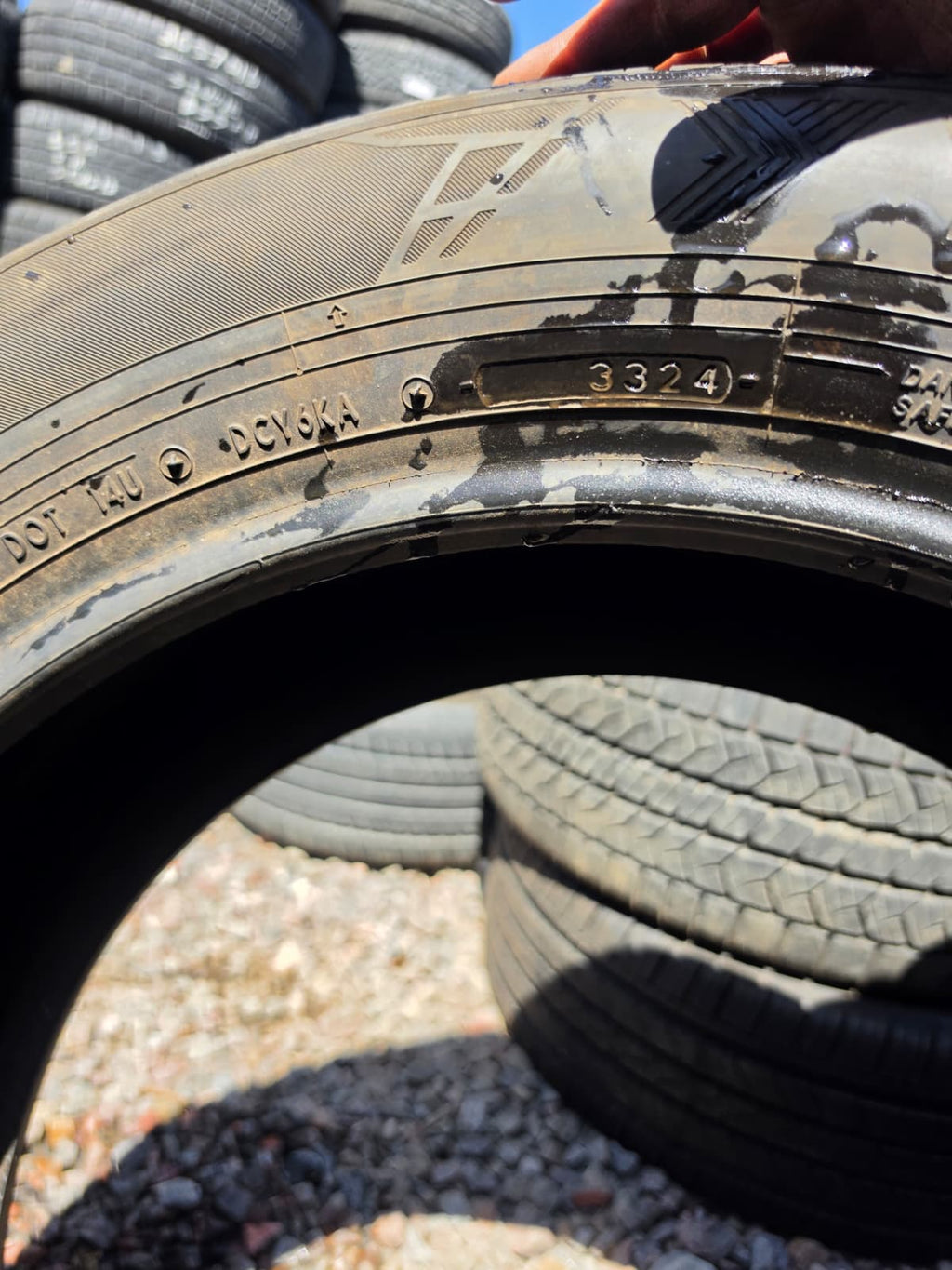 235/60ZR18 Single (1 Used Tire) Yokohama Geolander