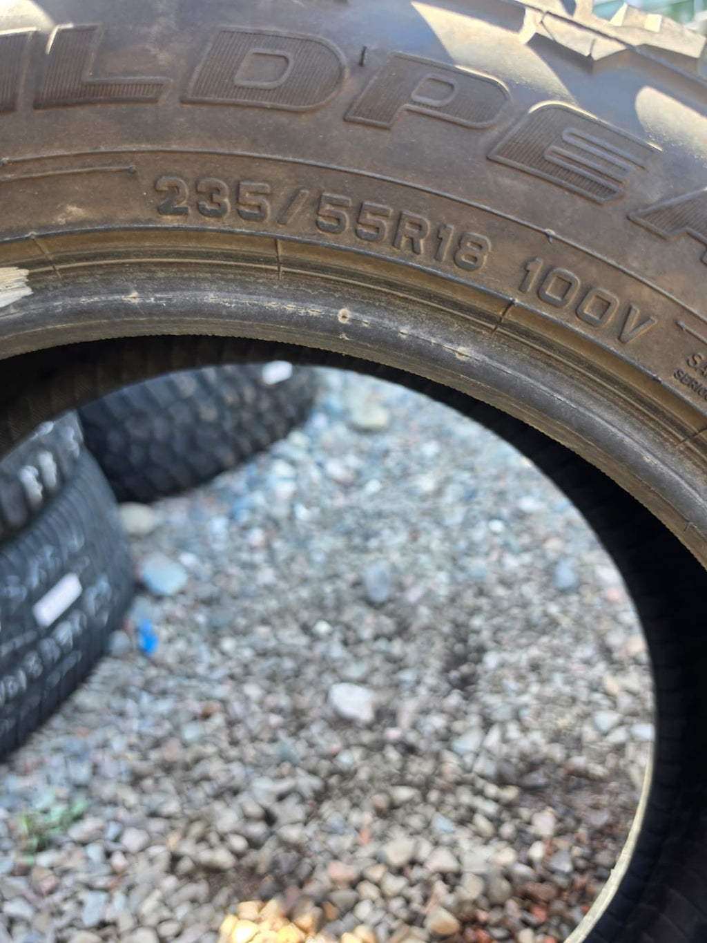 235/55R18 Single (1 Used Tire) Falken WildPeak AT Trail