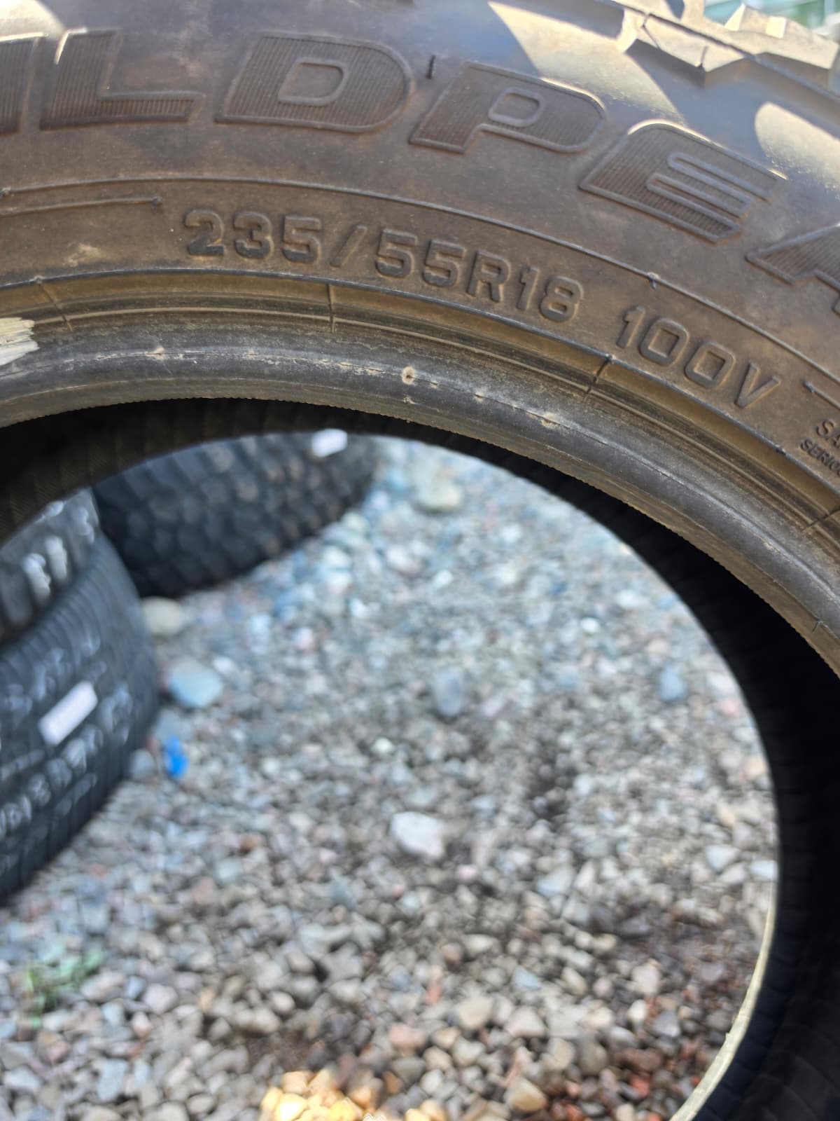 235/55R18 Single (1 Used Tire) Falken WildPeak AT Trail