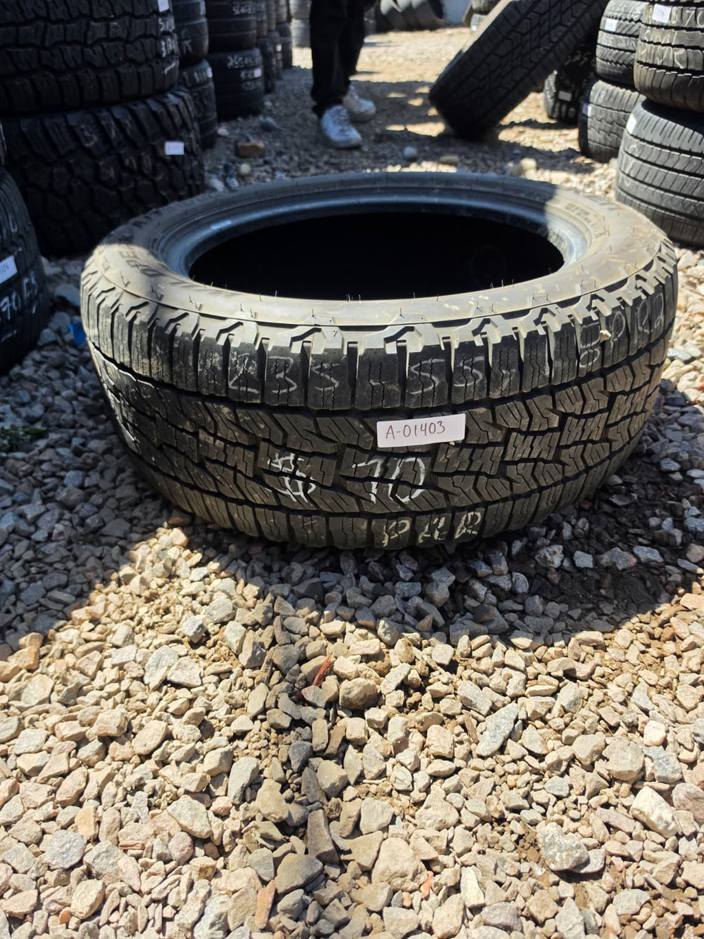 235/55R18 Single (1 Used Tire) Falken WildPeak AT Trail