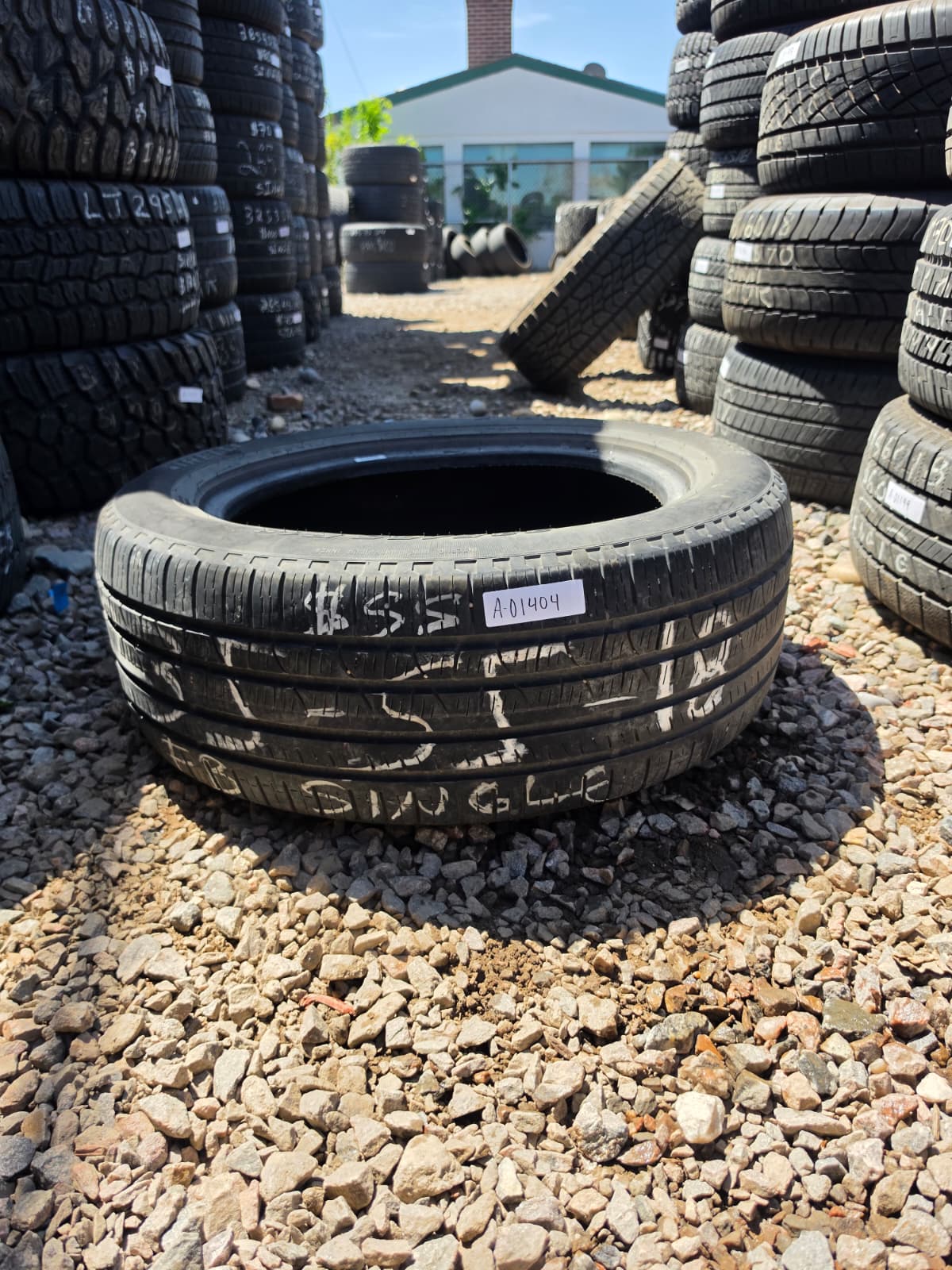 235/55R18 Single (1 Used Tire) Pirelli Scorpion Verde