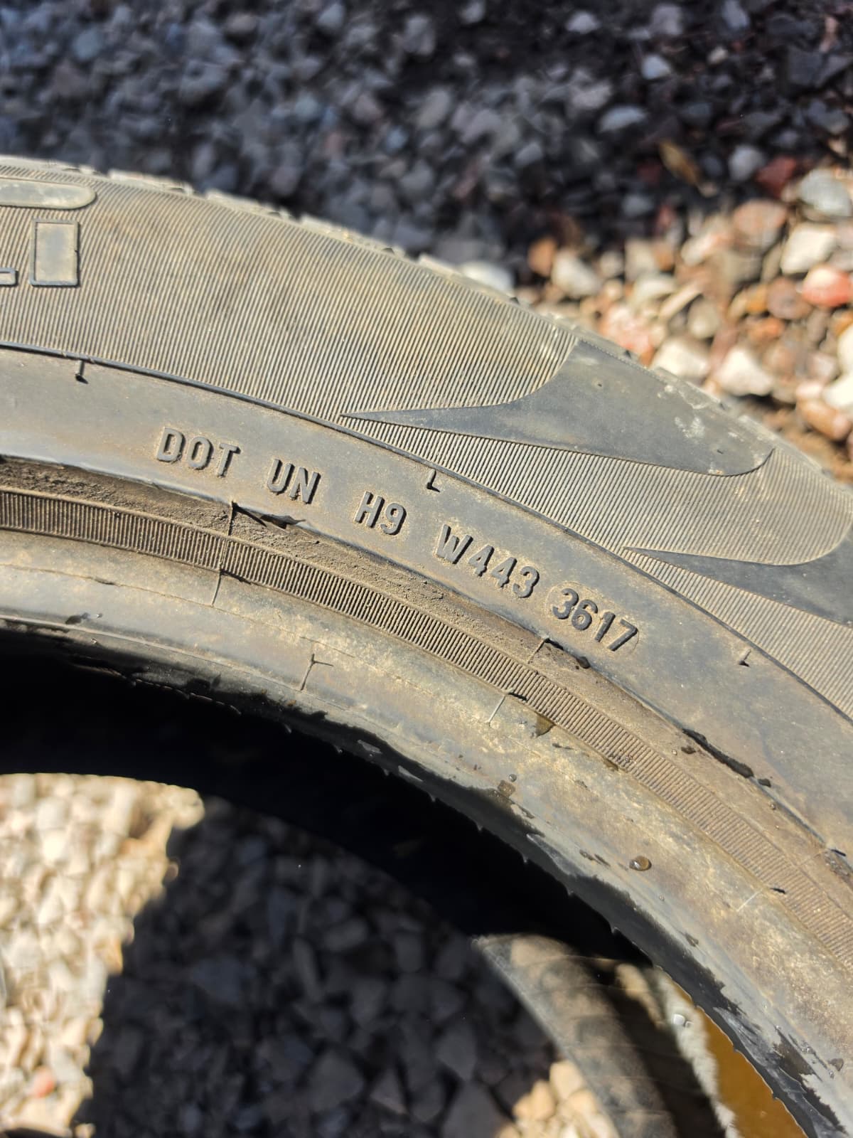 235/55R18 Single (1 Used Tire) Pirelli Scorpion Verde