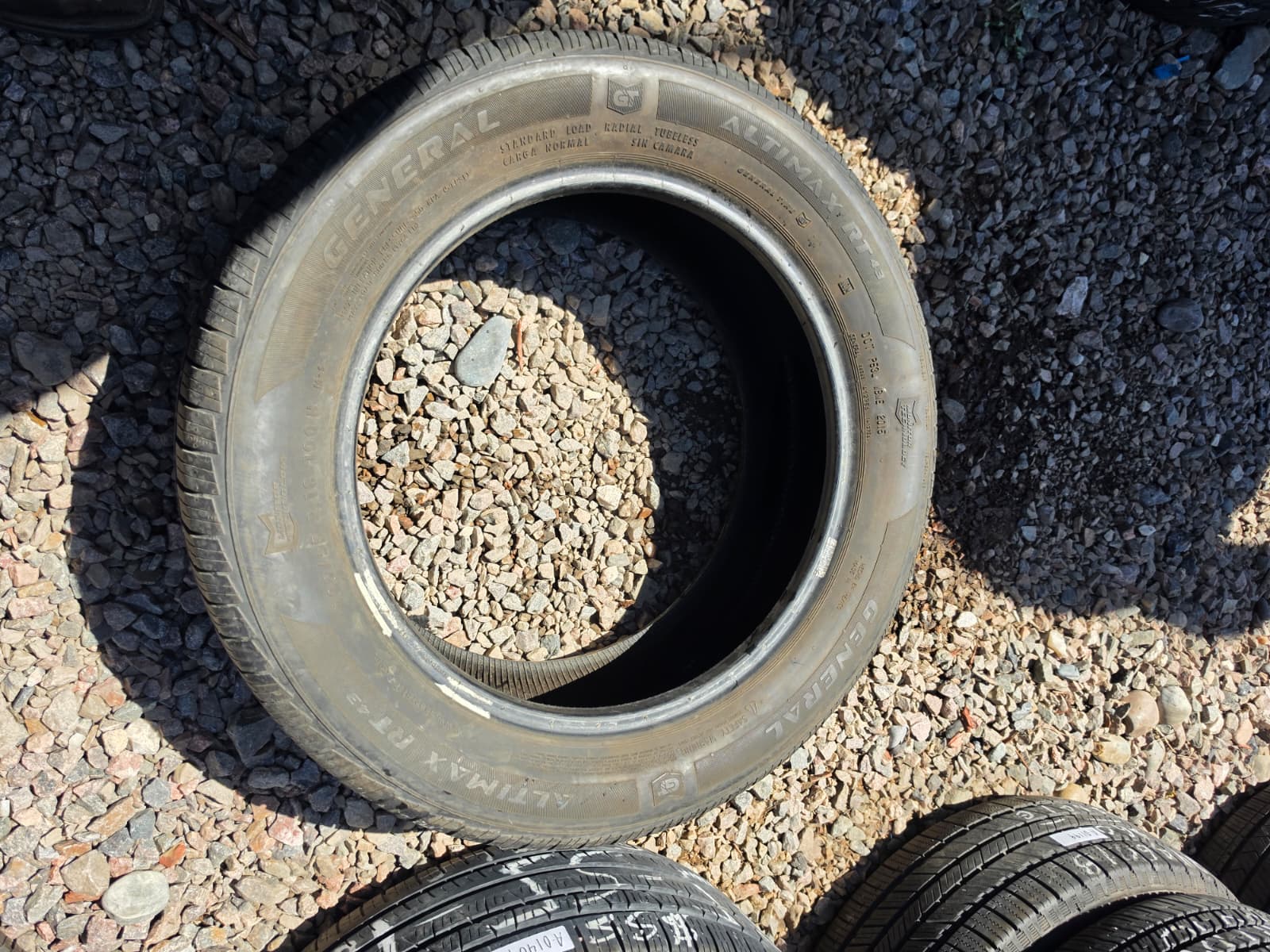 235/55R18 Single (1 Used Tire) General Altimax RT