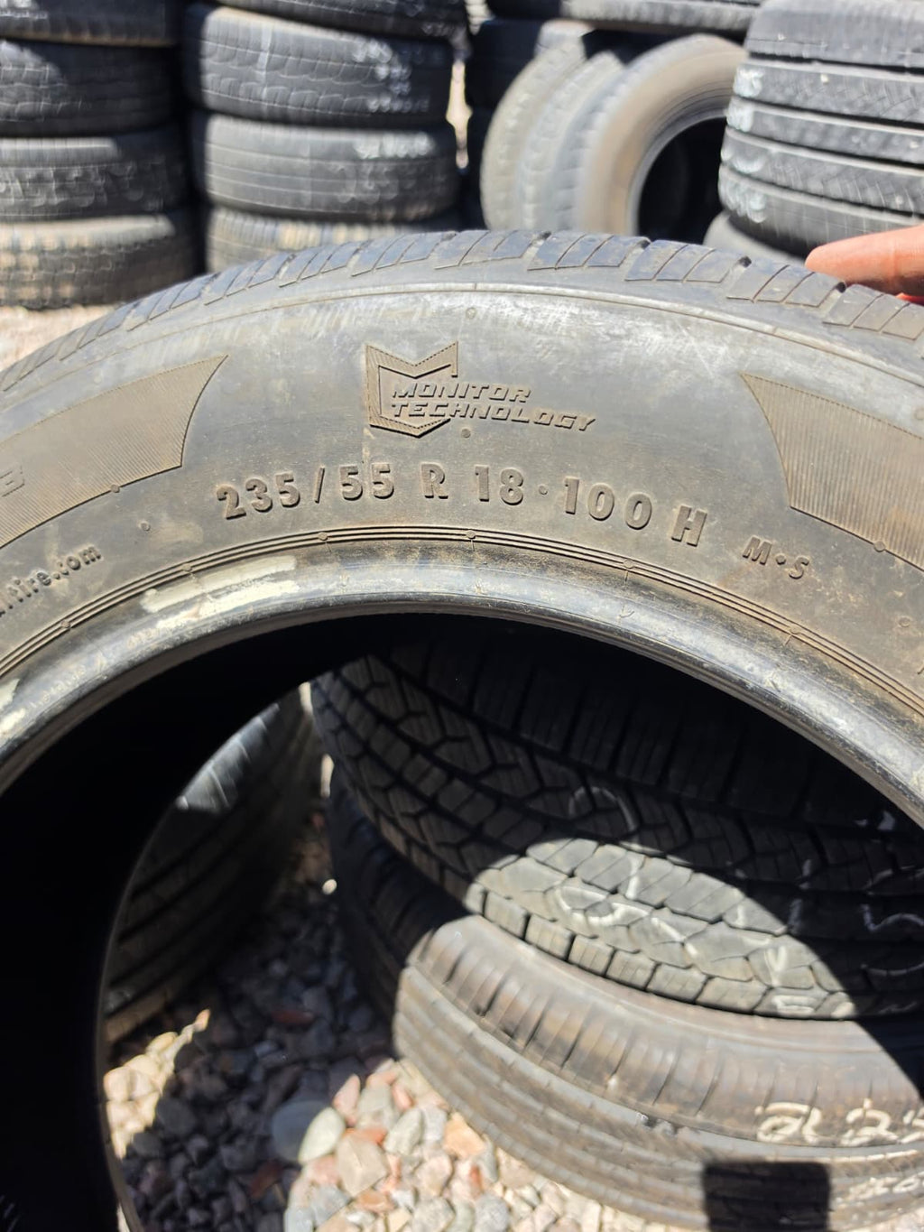 235/55R18 Single (1 Used Tire) General Altimax RT