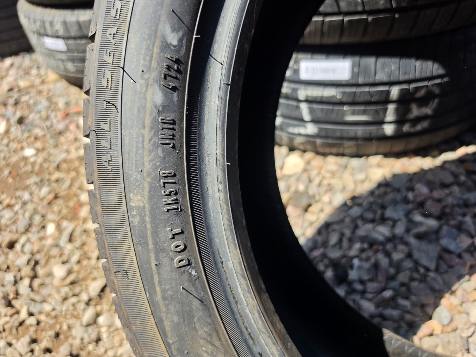 225/50R18 Pair (2 Used Tires) Goodyear Eagle Sport