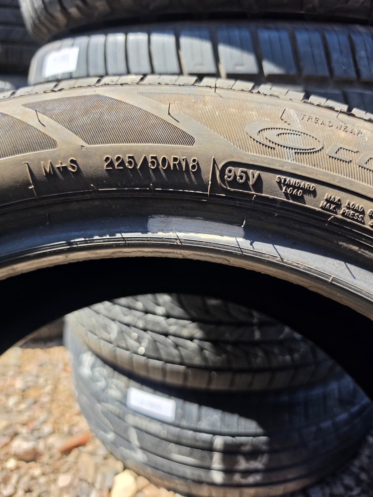225/50R18 Single (1 Used Tire) Cooper Endeavor