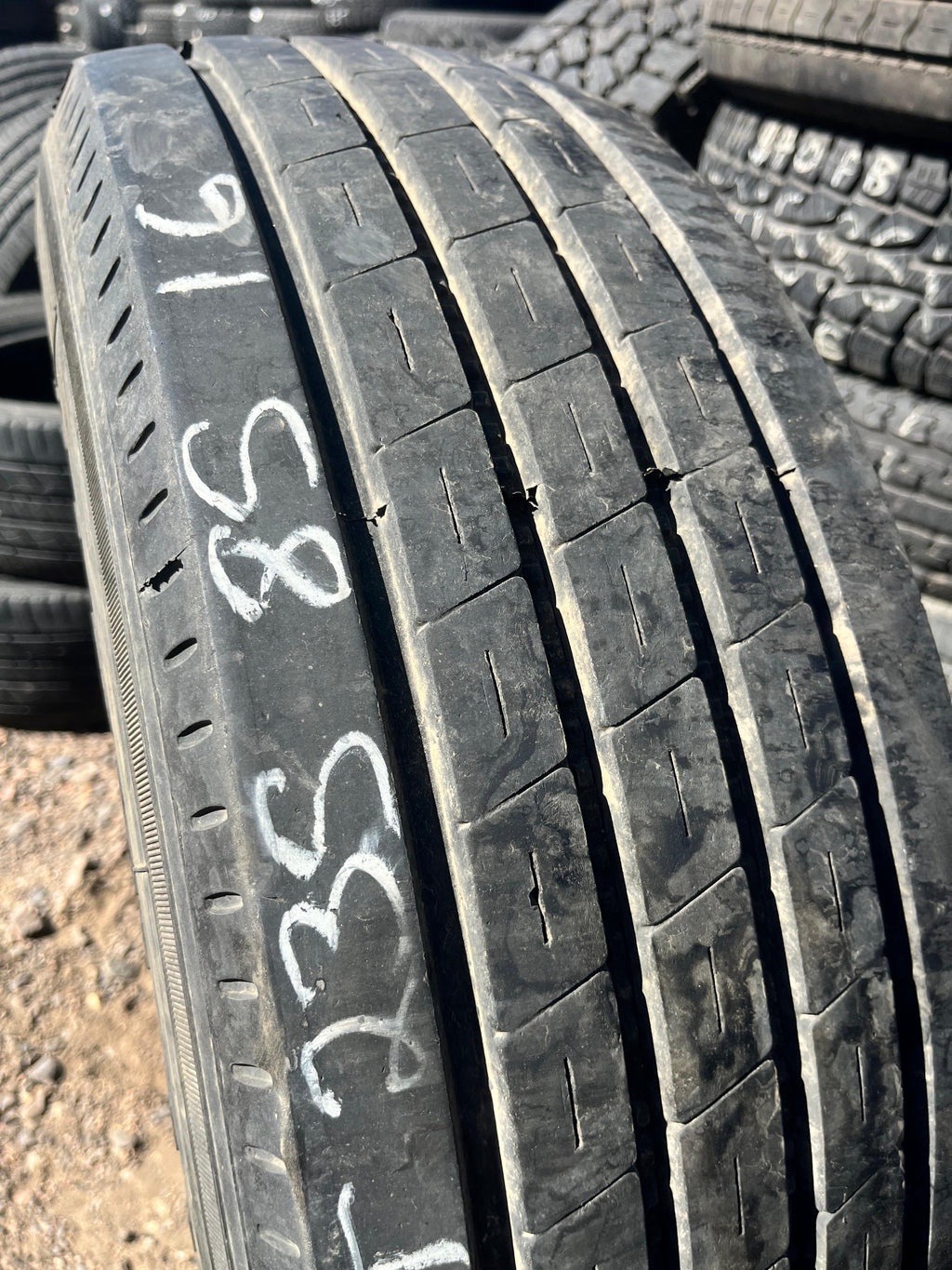 ST235/85R16 Single (1 Used Tire) Hartland Radial ST