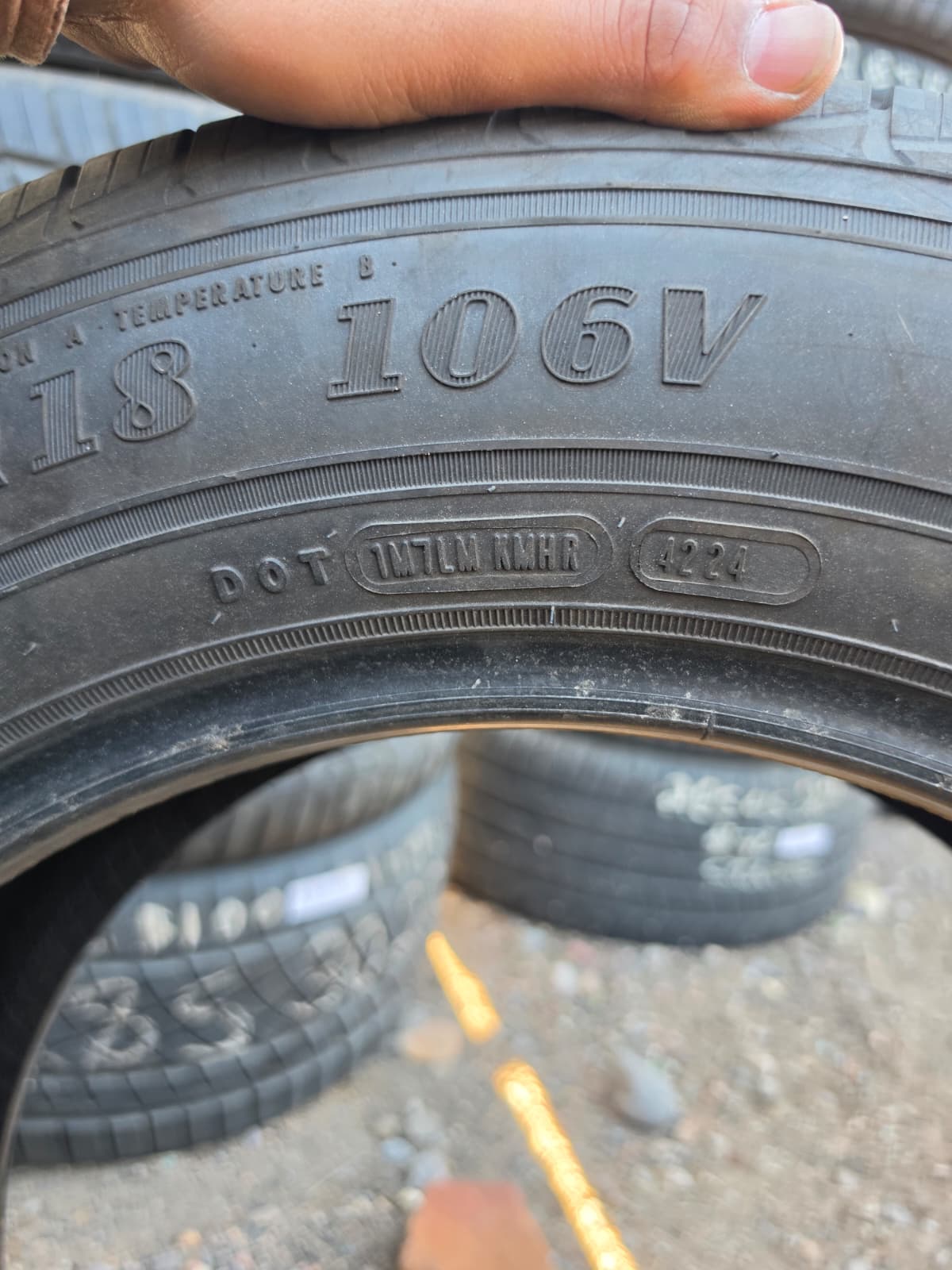 235/65R18 Single (1 Used Tire) Goodyear Assurance Outlast