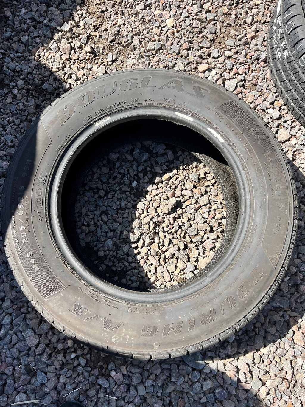 205/65R16 Single (1 Used Tire) Douglas Touring