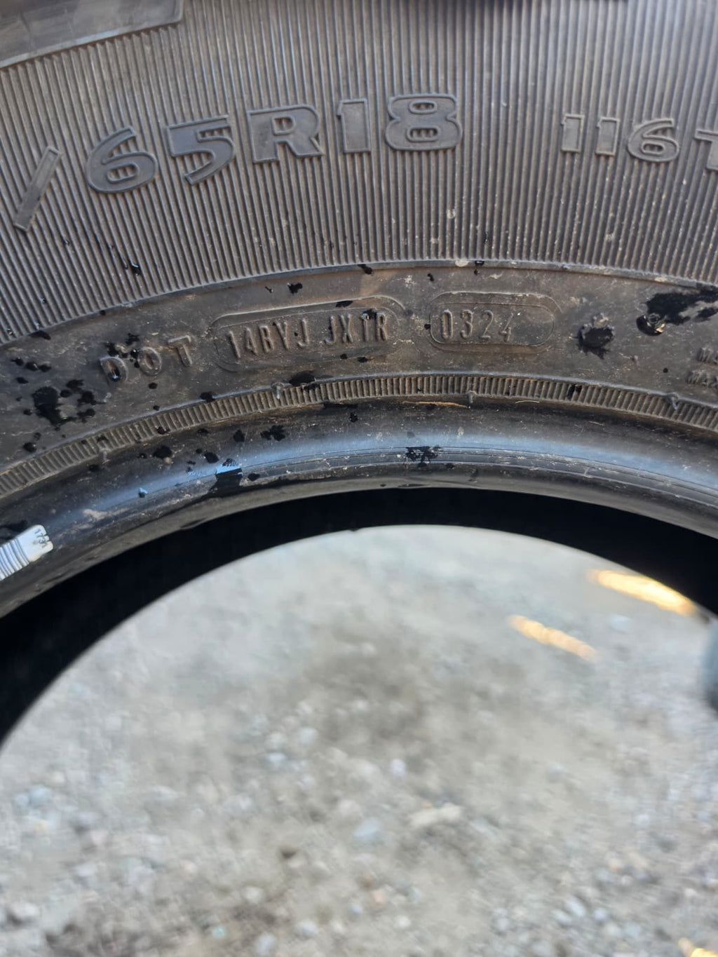 275/65R18 Single (1 Used Tire) Sumitomo Encounter