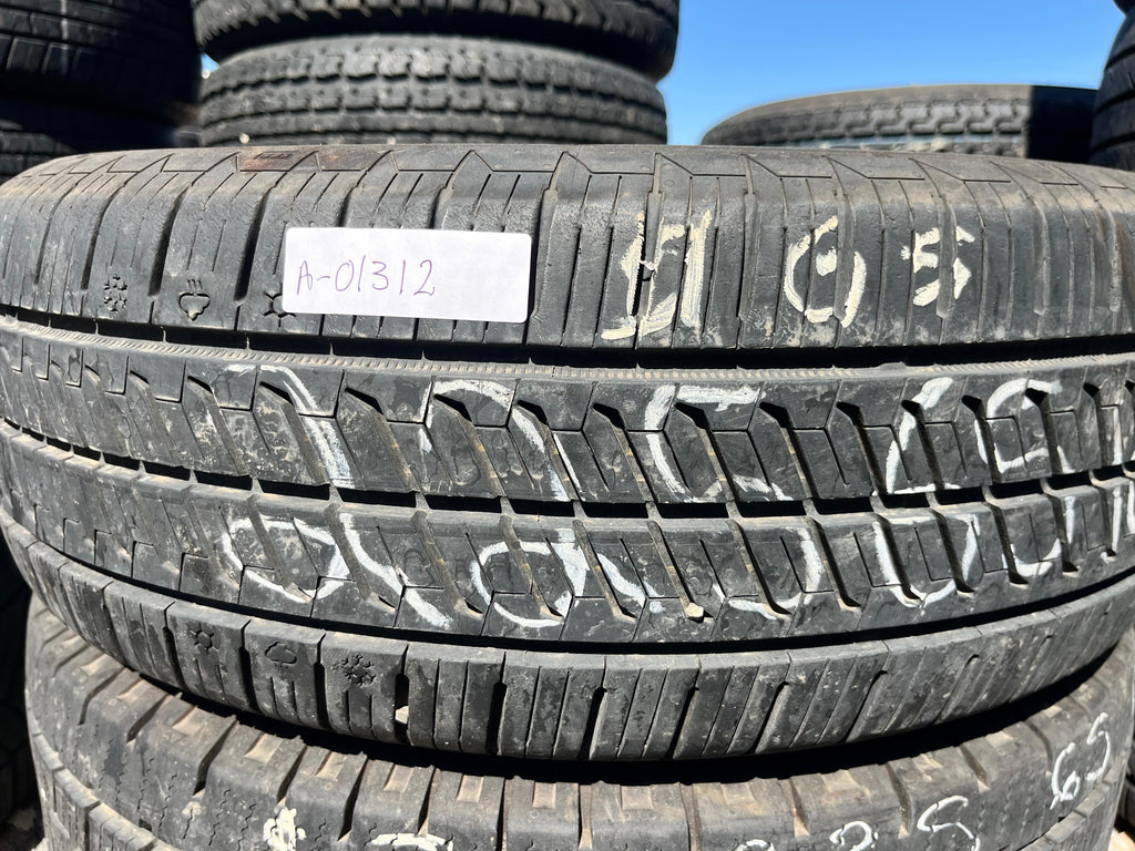 225/65R16 Single (1 Used  Tire) Continental ControlContact