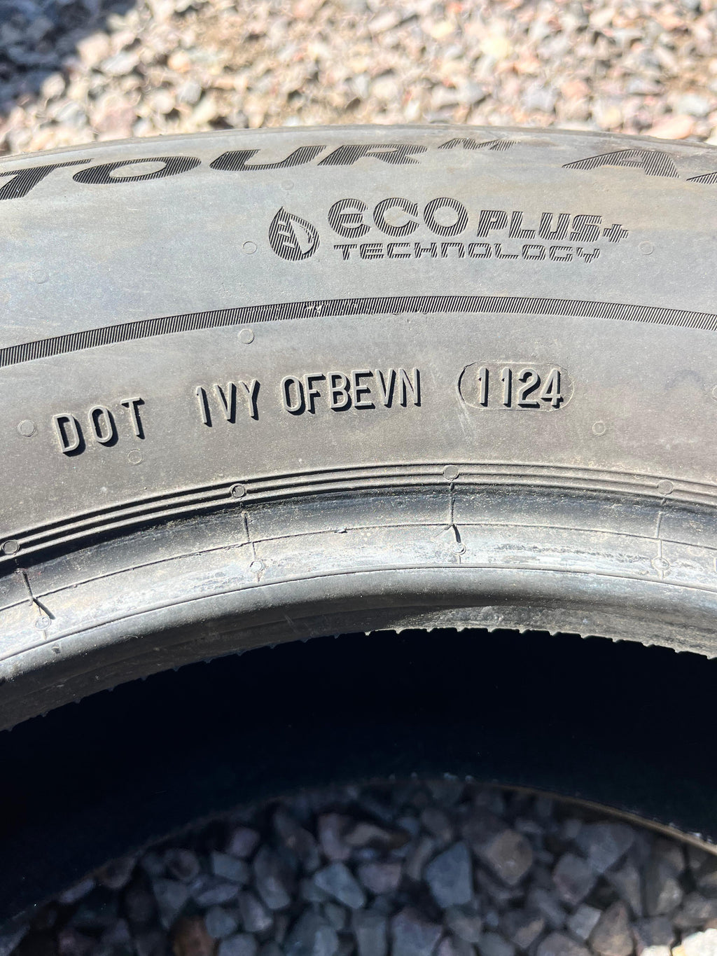 225/65R16 Single (1 Used  Tire) Continental ControlContact