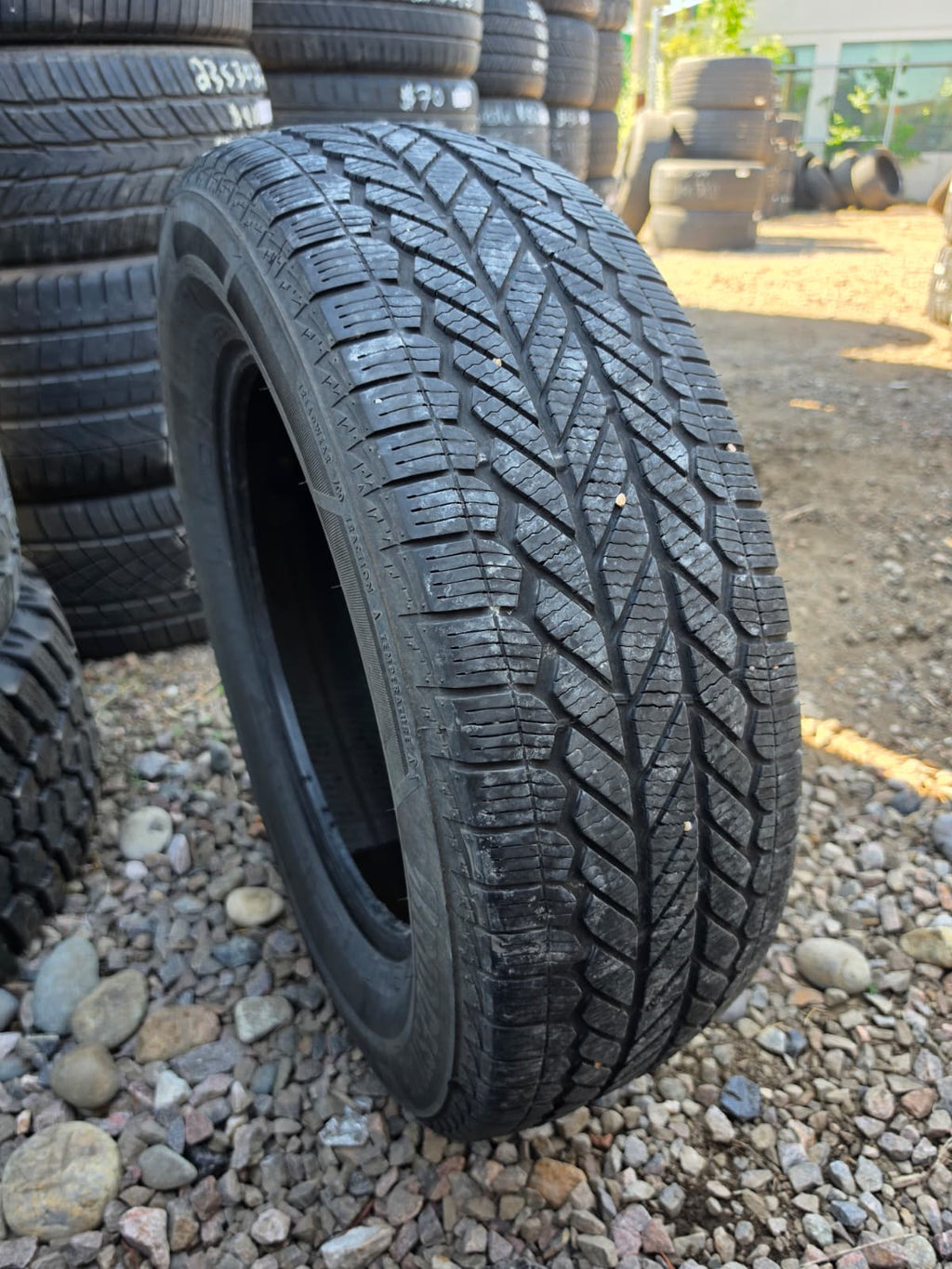 235/65R18 Single (1 Used Tire) Bridgestone Weather Peak
