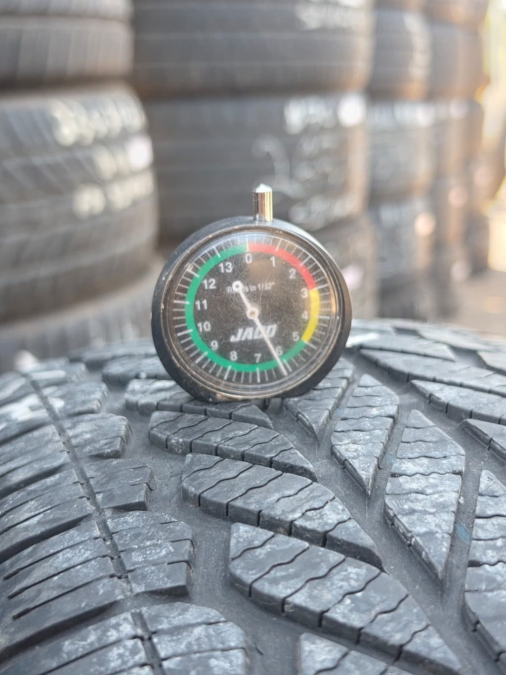 235/65R18 Single (1 Used Tire) Bridgestone Weather Peak