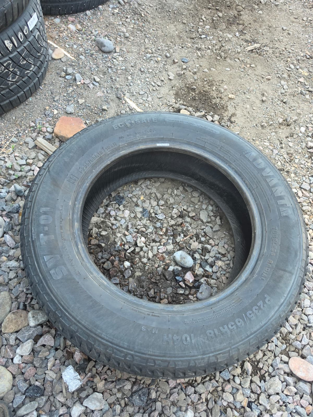 235/65R18 Single (1 Used Tire) Advanta SV T-01