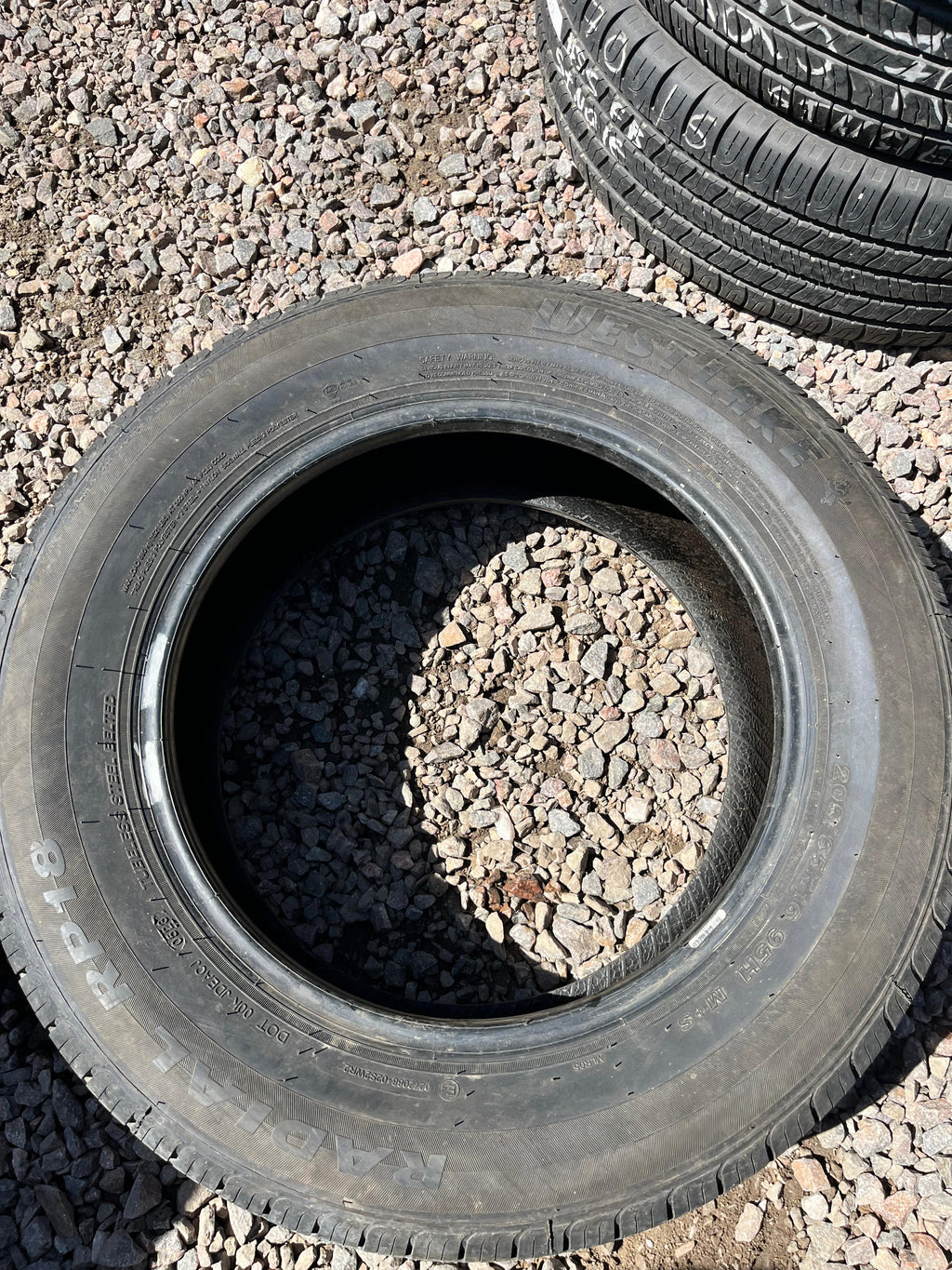 205/65R16 Single (1 Used Tire) WestLake Radial RP18