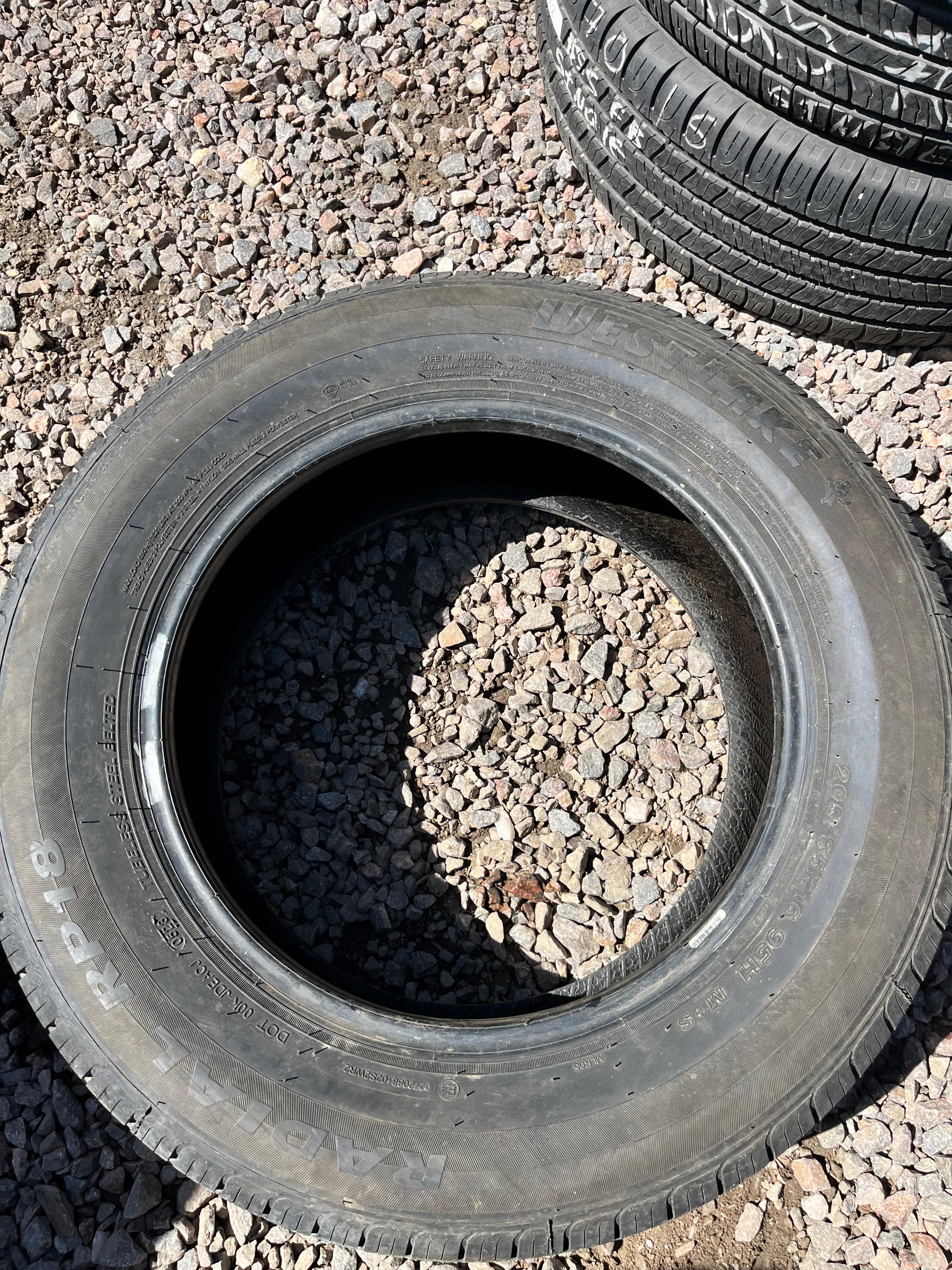 205/65R16 Single (1 Used Tire) WestLake Radial RP18