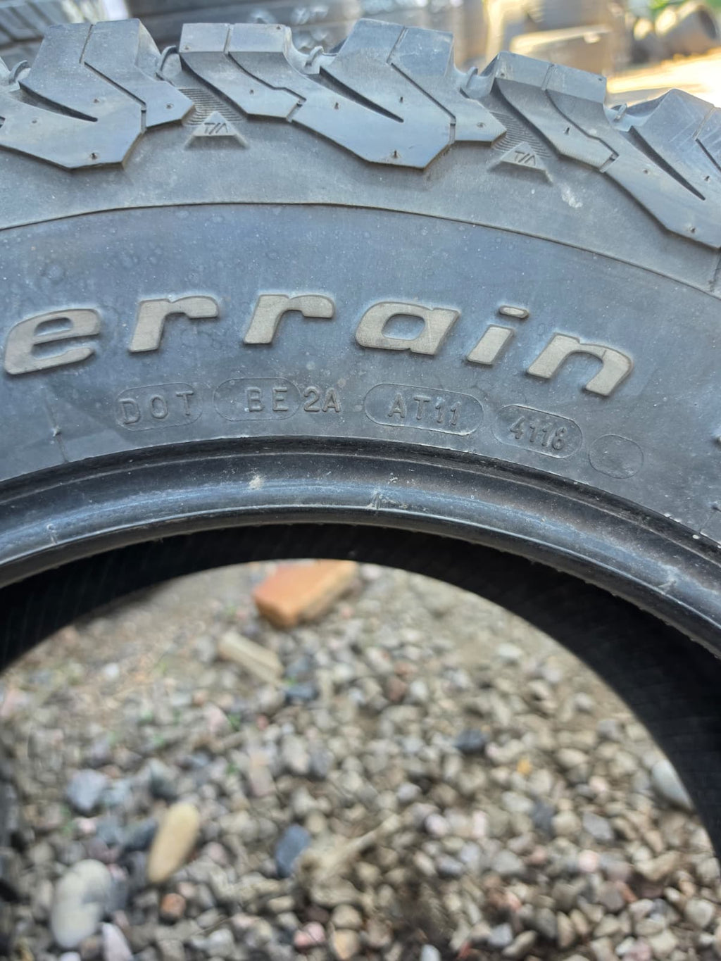 LT265/65R18 Single (1 Used Tire) BF Goodrich K03