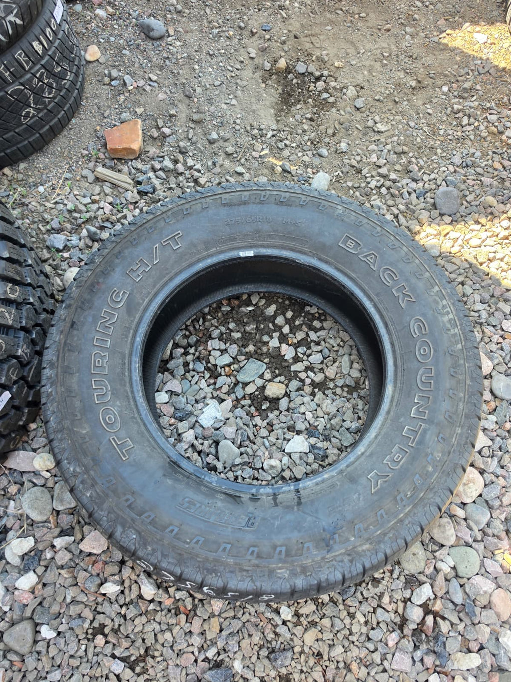 275/65R18 Single (1 Used Tire) Dean Tires Back Country Touring