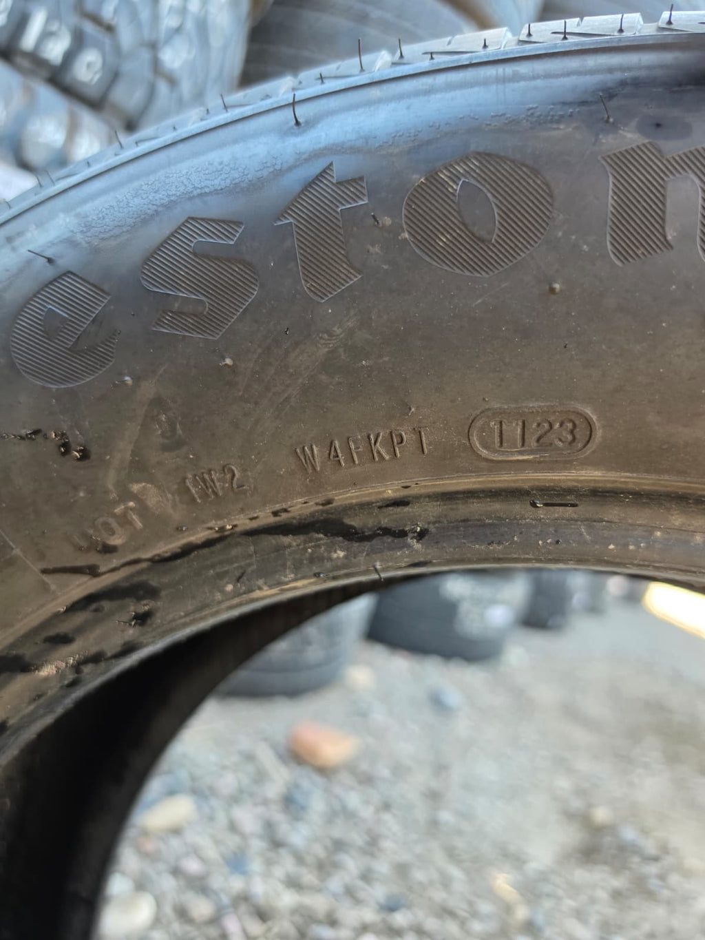 255/60R18 Single (1 Used Tire) FireStone FireHawk Pursuit